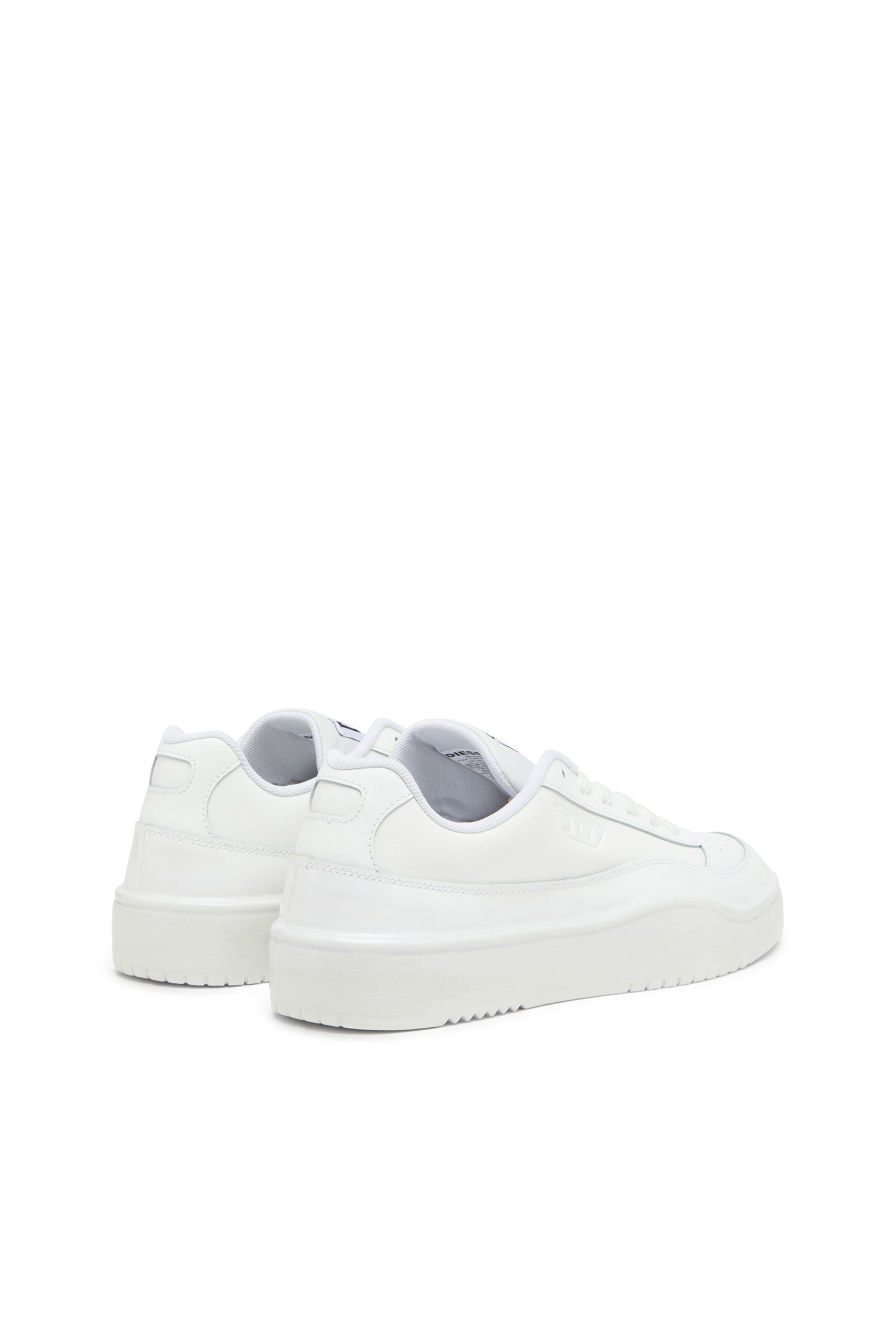 Diesel - S-TRACKER-D LOW, S-Tracker-D-Sneakers en cuir siliconé Homme in Blanc - 3