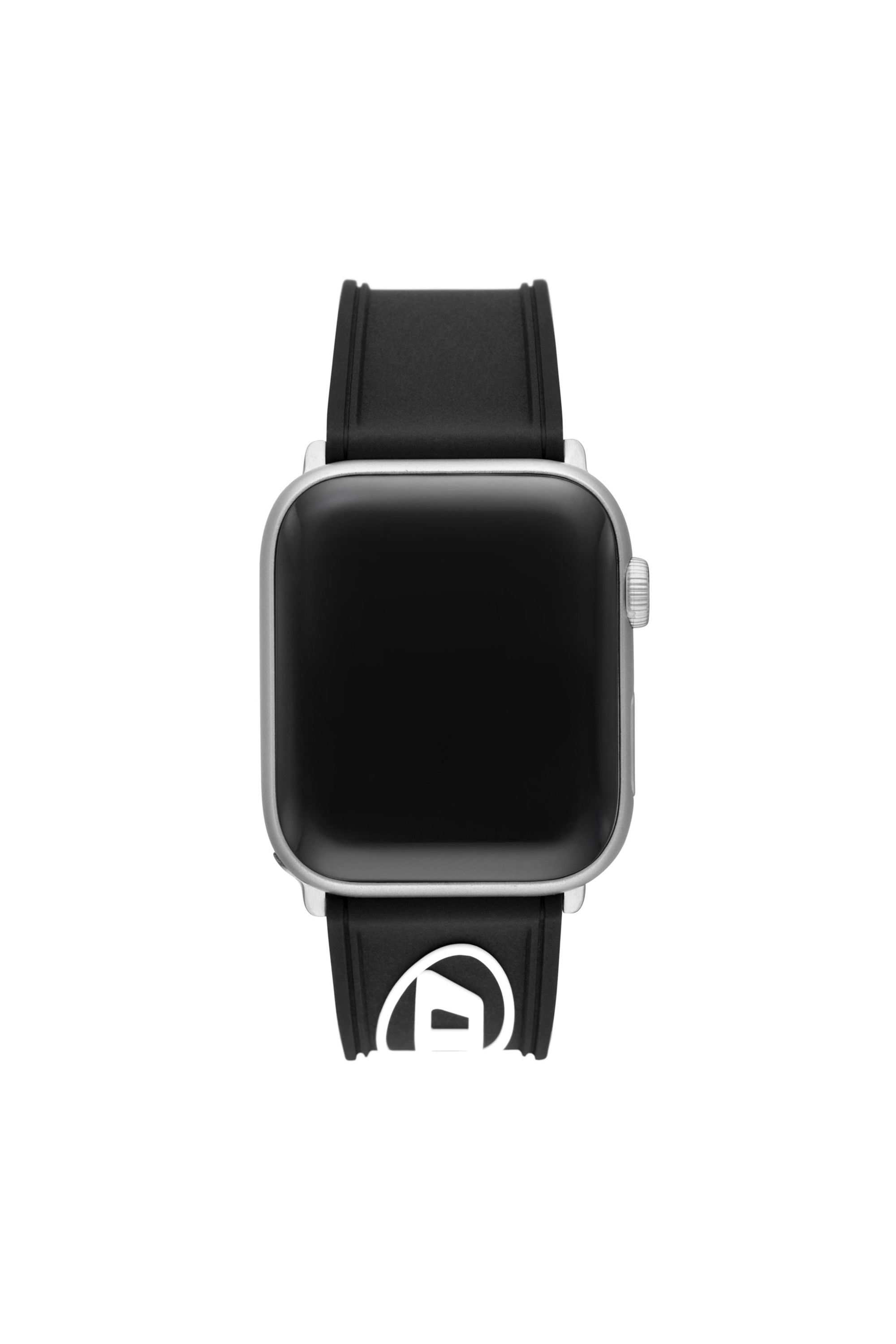 Diesel - DSS0018, Homme Bracelet de montre en silicone pour l'Apple Watch®, 42mm, 44mm, 45mm et 49mm in Noir - Image 2
