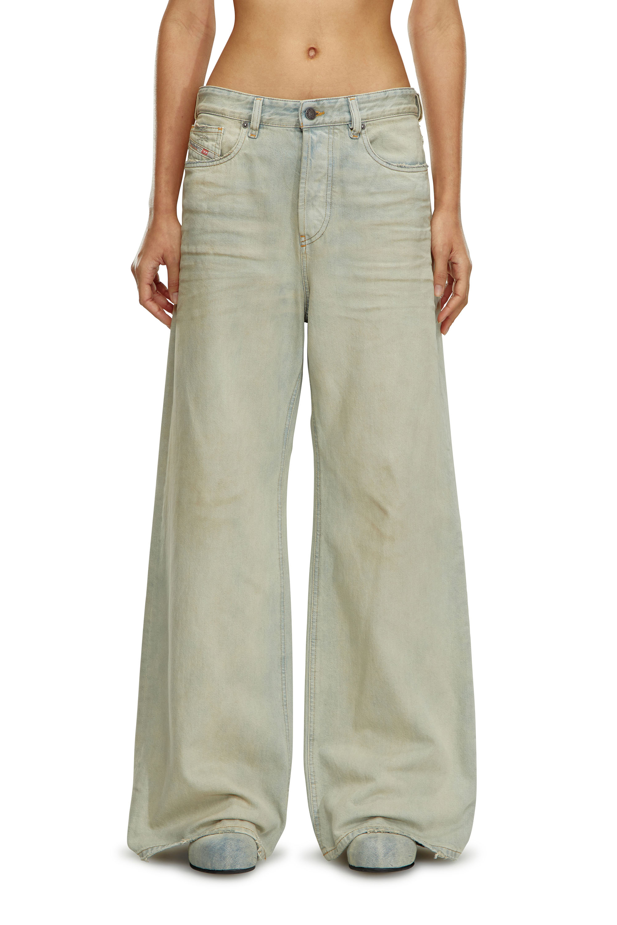 Diesel - Relaxed Jeans 1996 D-Sire 09H60 Femme, Bleu Clair - Image 3