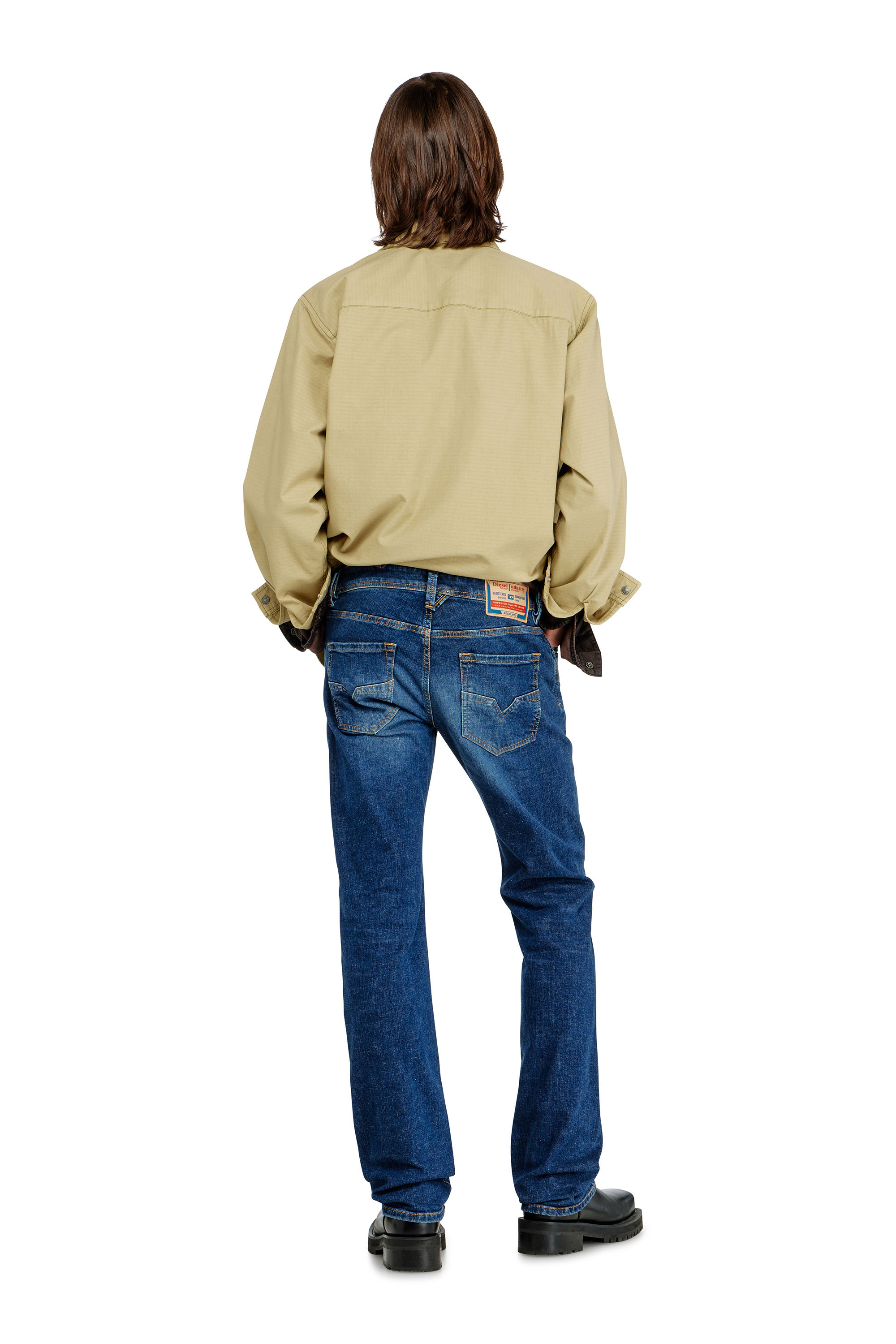 Diesel - Regular Jeans 1985 Larkee 09J47 Homme, Bleu Fonc&eacute; - Image 4