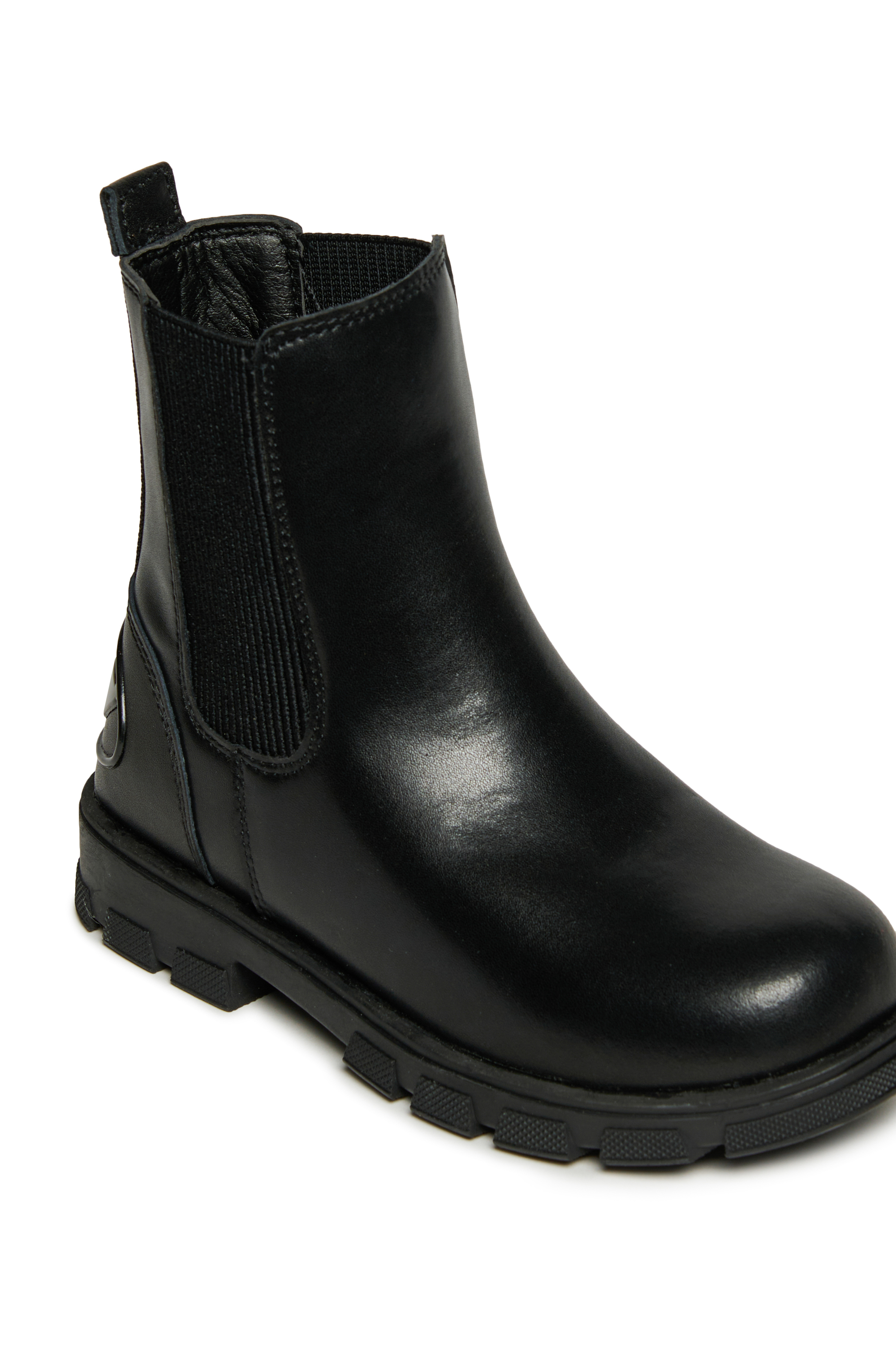 Diesel - D-HAMMER AK ELASTIC, D-Hammer Bottes en cuir Mixte in Noir - 4