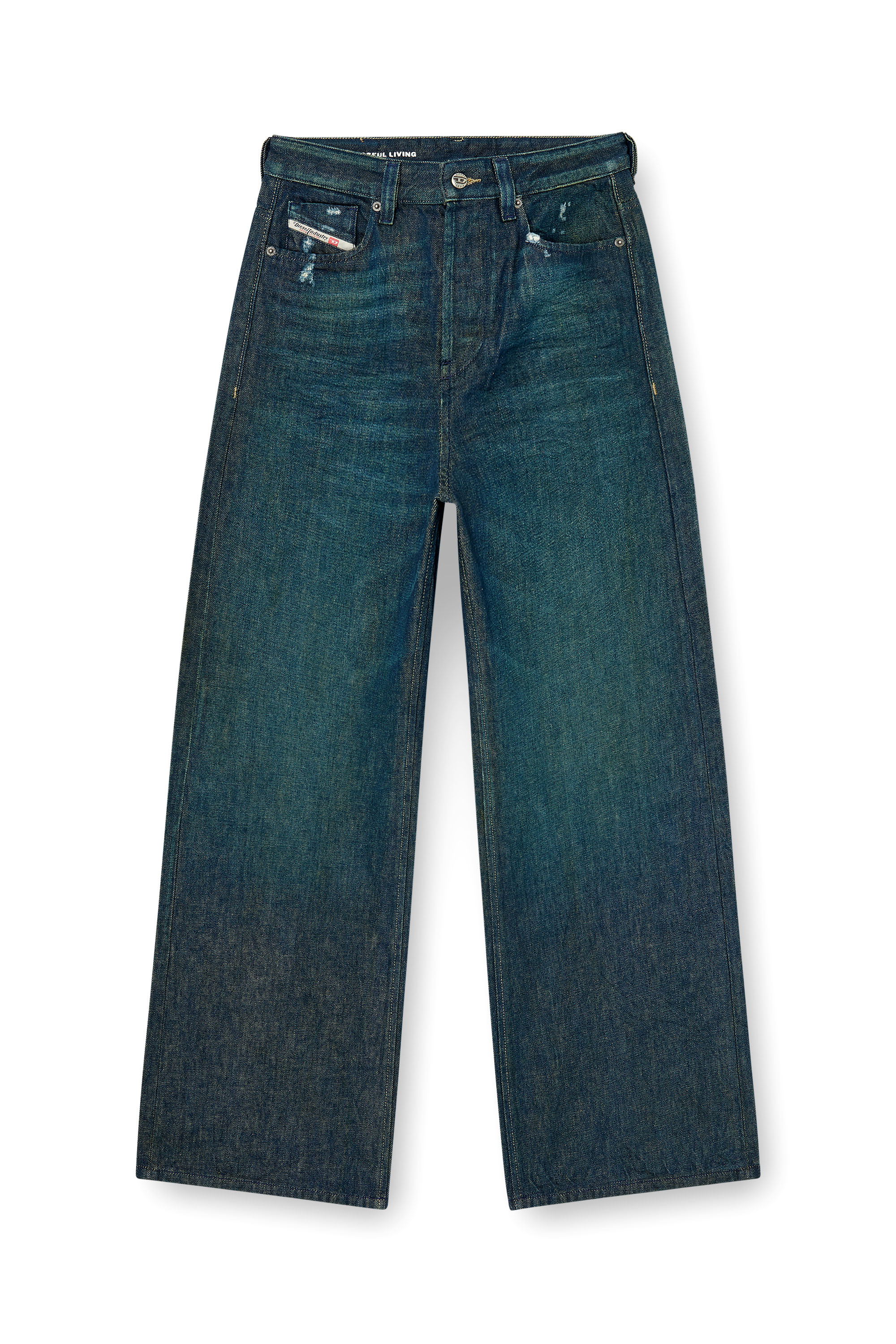 Diesel - Relaxed Jeans 1996 D-Sire 0ADBY Femme, Bleu Fonc&eacute; - Image 5