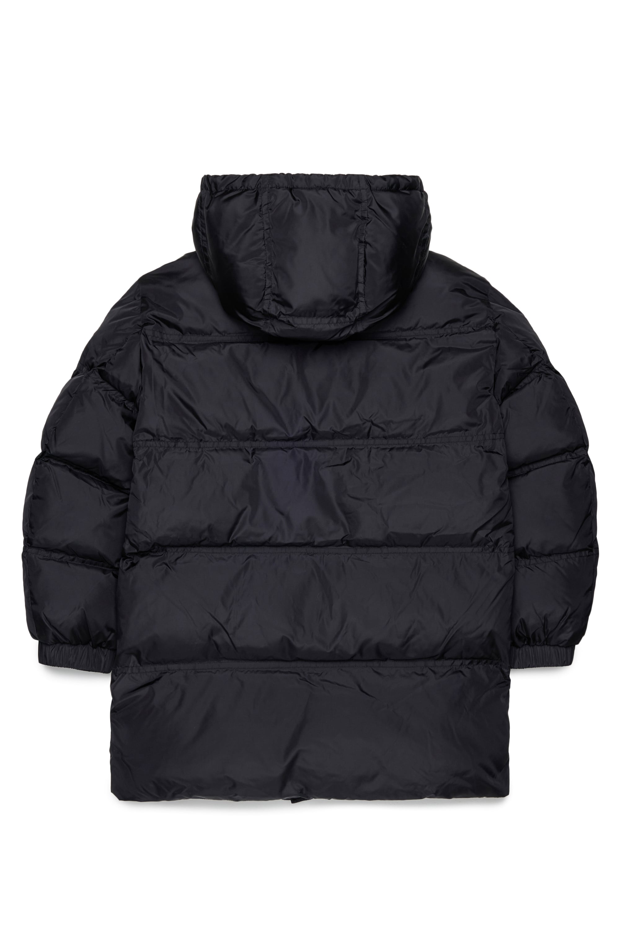 Diesel - JRIVONLONG, Manteau puffer avec poches oversize Mixte in Noir - 2