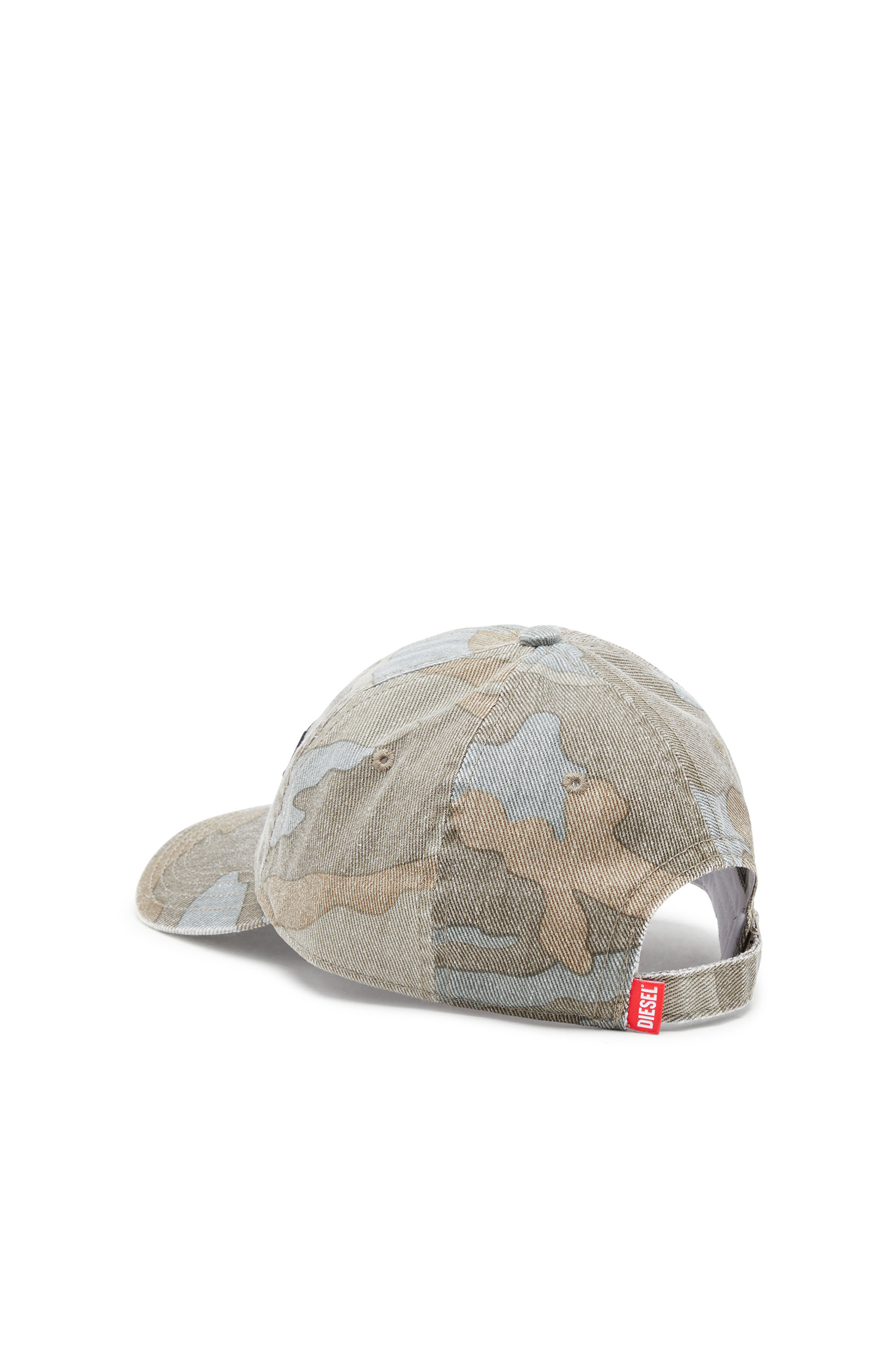 Diesel - CORRY-DIV-CMF, Casquette de baseball avec imprimé camouflage Homme in Polychrome - 2