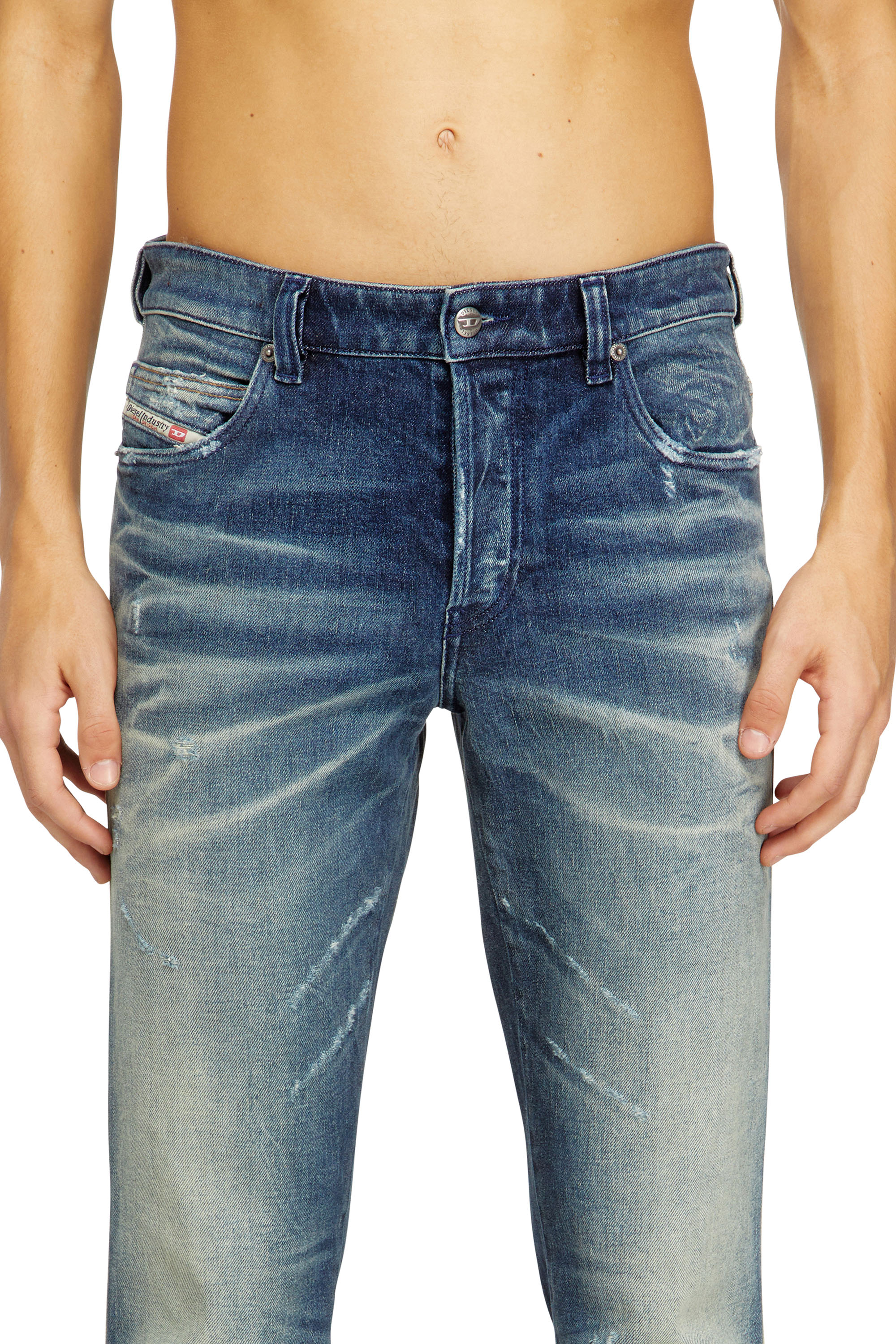 Diesel - Slim Jeans 1993 D-Vyl 007CA Homme, Bleu Fonc&eacute; - Image 4