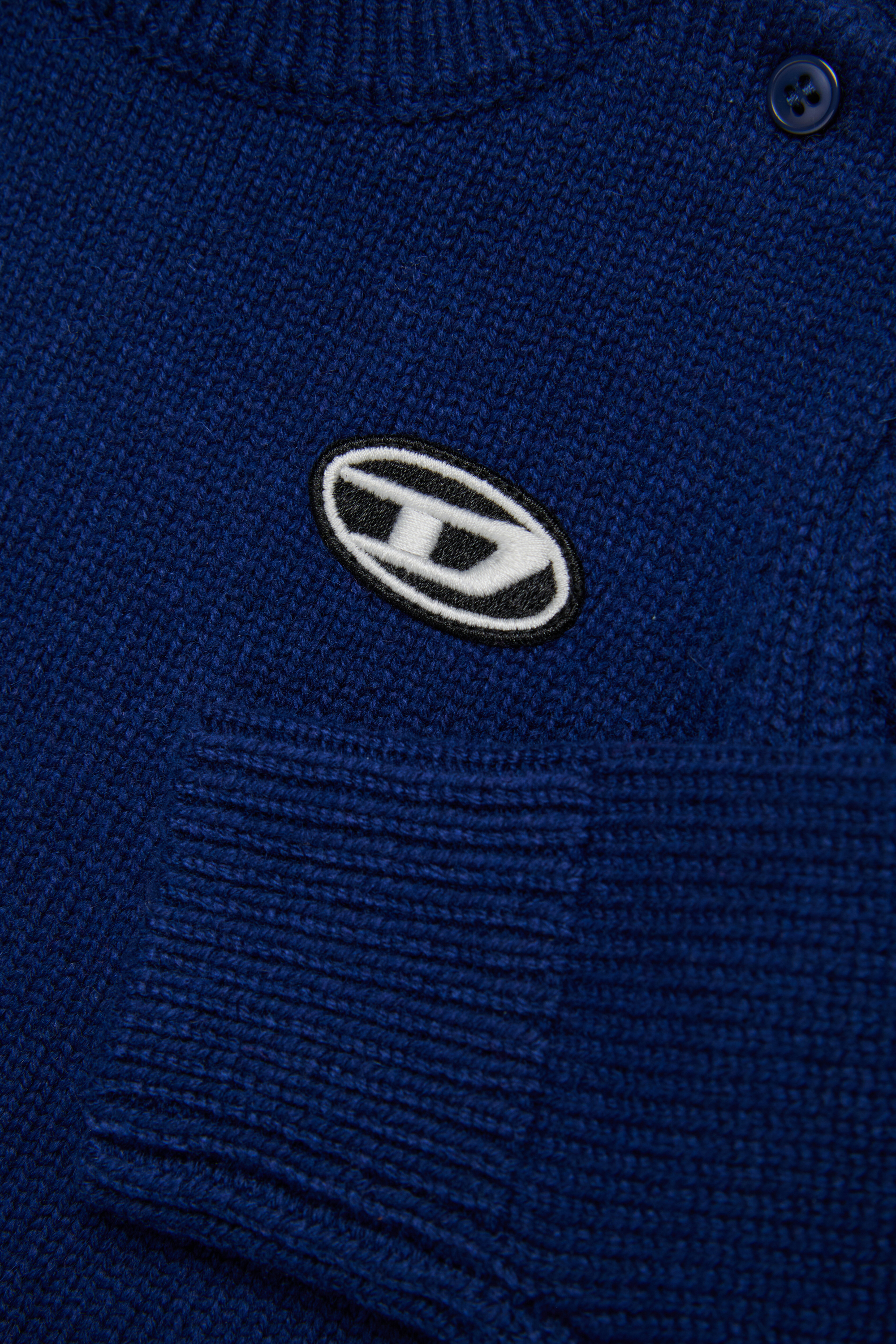 Diesel - KOLLYB, Pull en laine mélangée Mixte in Bleu - 4