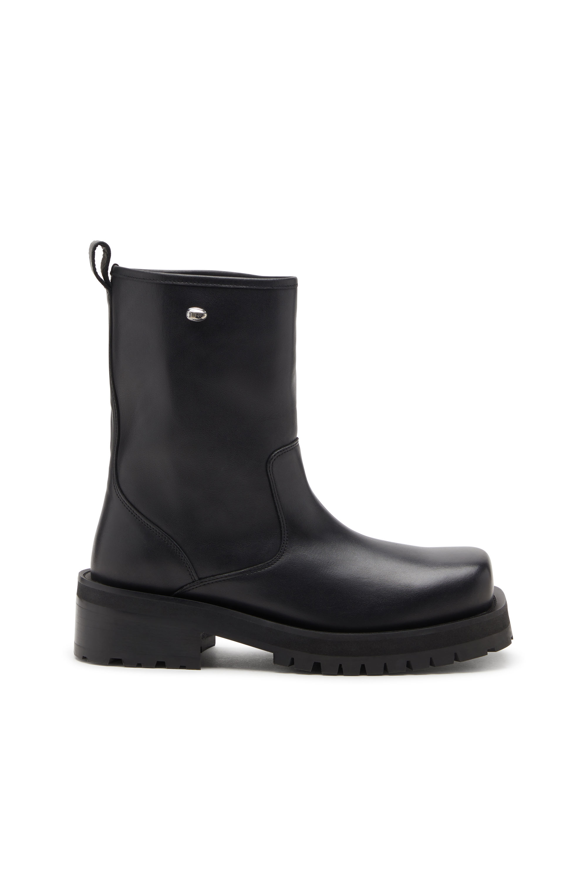 Diesel - D-TEXAN BK, D-Texan - Bottes en cuir Homme in Noir - 1