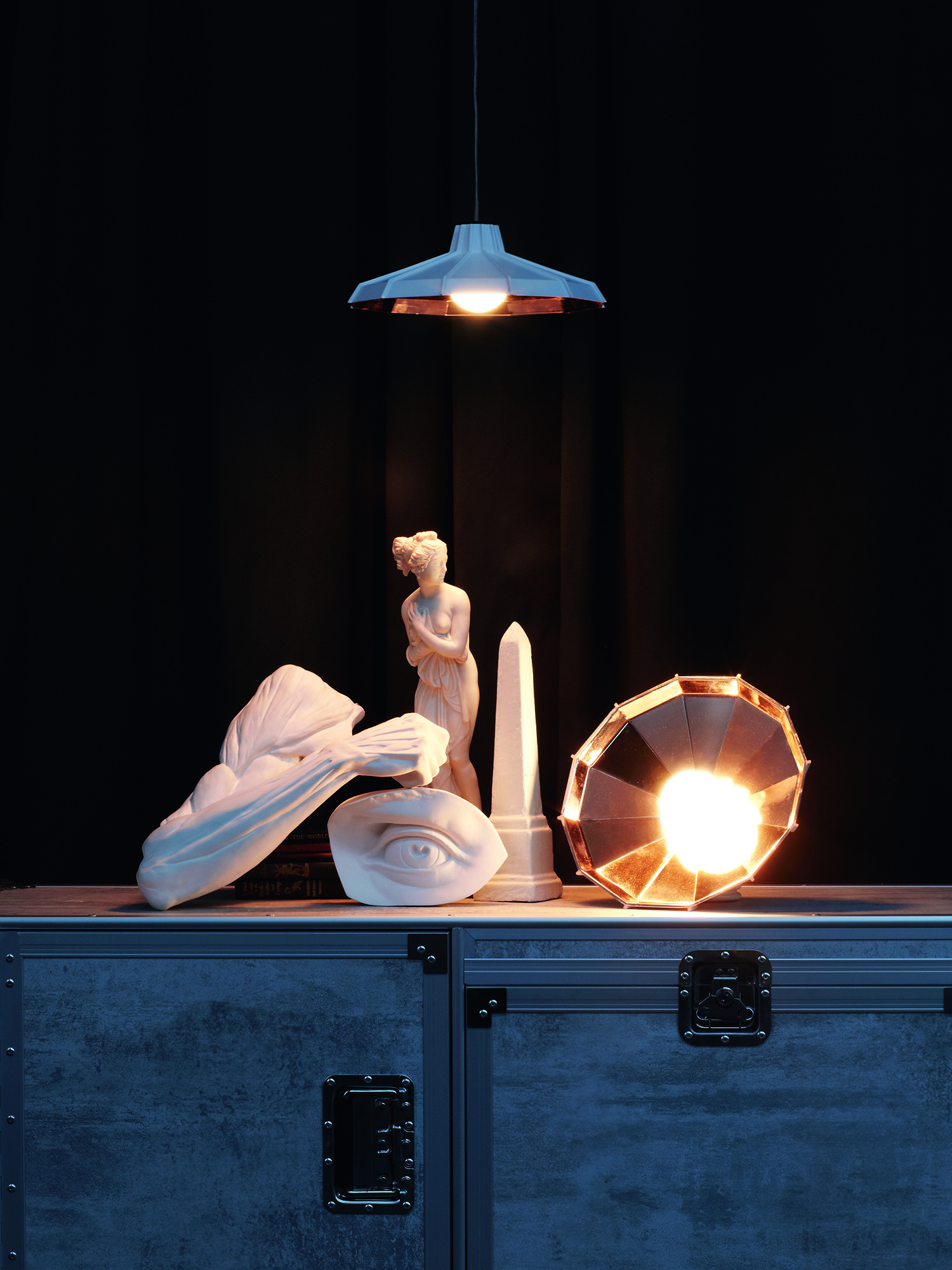 Diesel - MYSTERIO SOSPENSIONE, Suspension vintage Mixte in Noir - 3