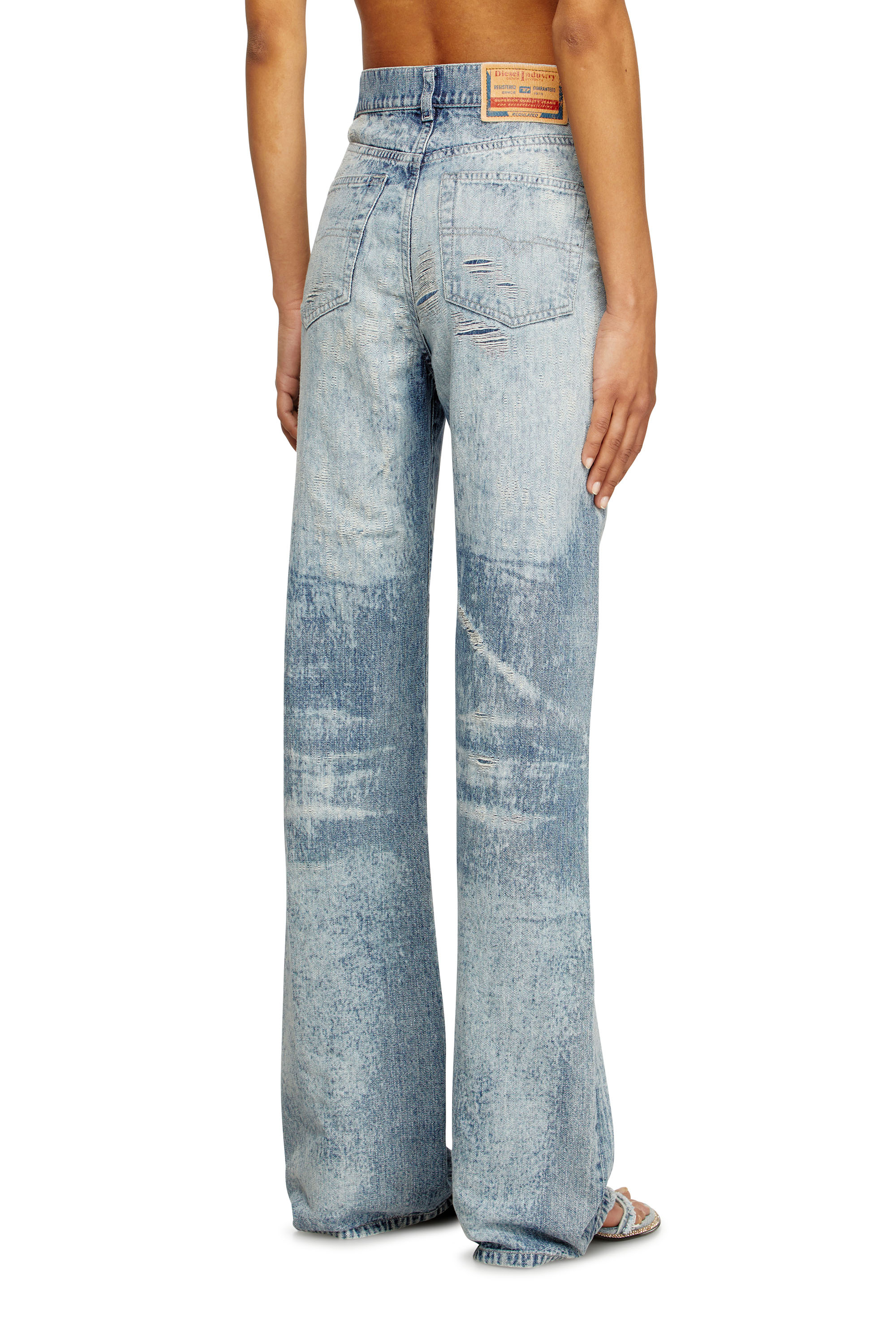 Diesel - Regular Jeans 1971 D-Sent 068TY Femme, Bleu Clair - Image 3