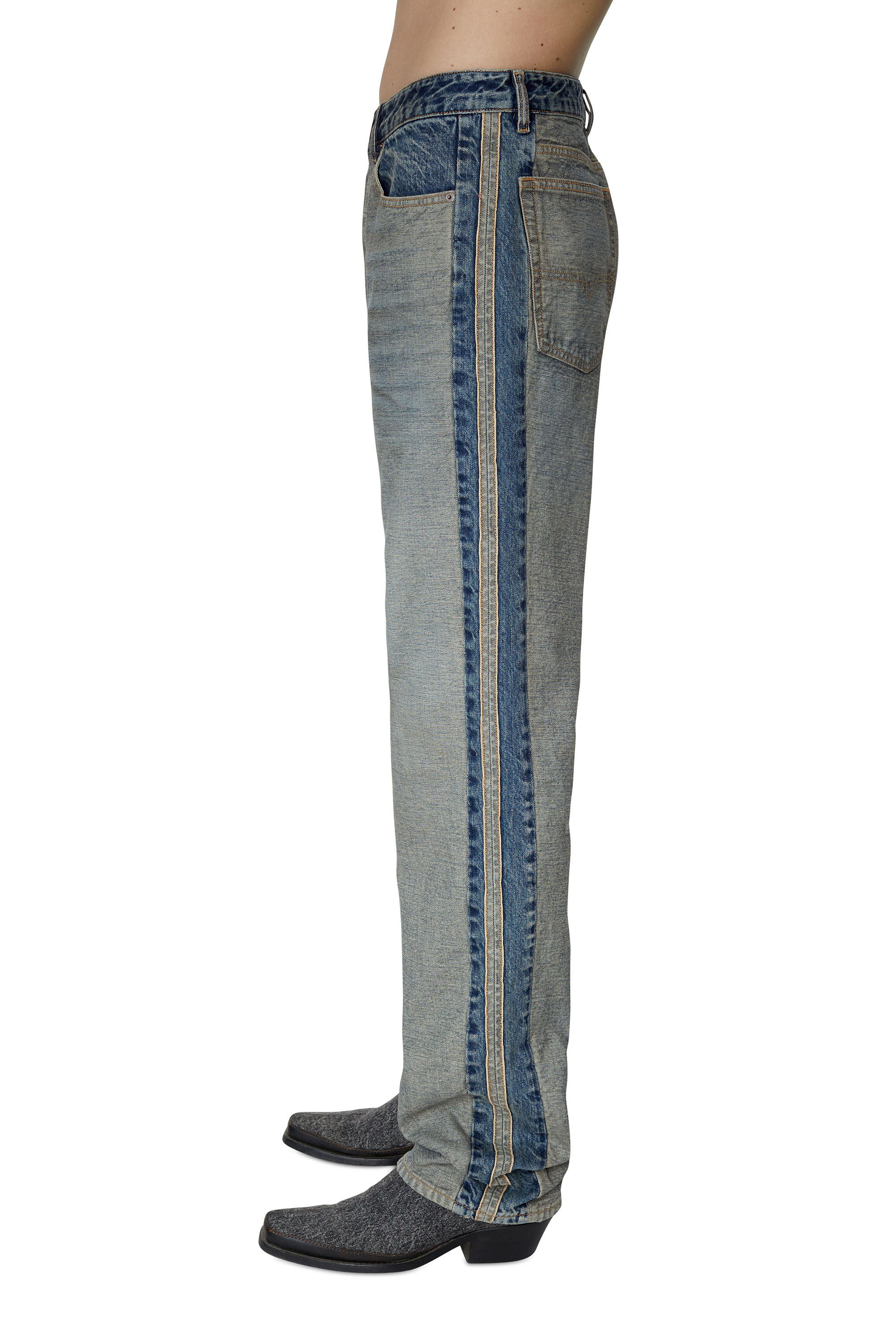 Diesel - 1955 D-Rekiv 007F4 Straight Jeans, Medium blue - Image 4