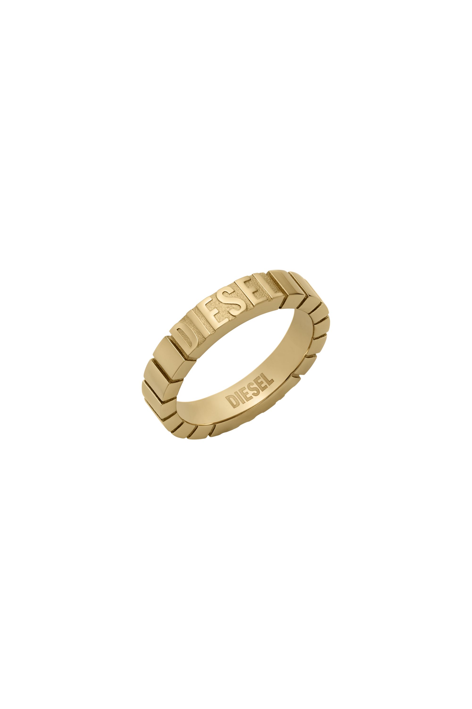 Diesel - DX1613710, Bague en acier inoxydable Mixte in Doré - 1