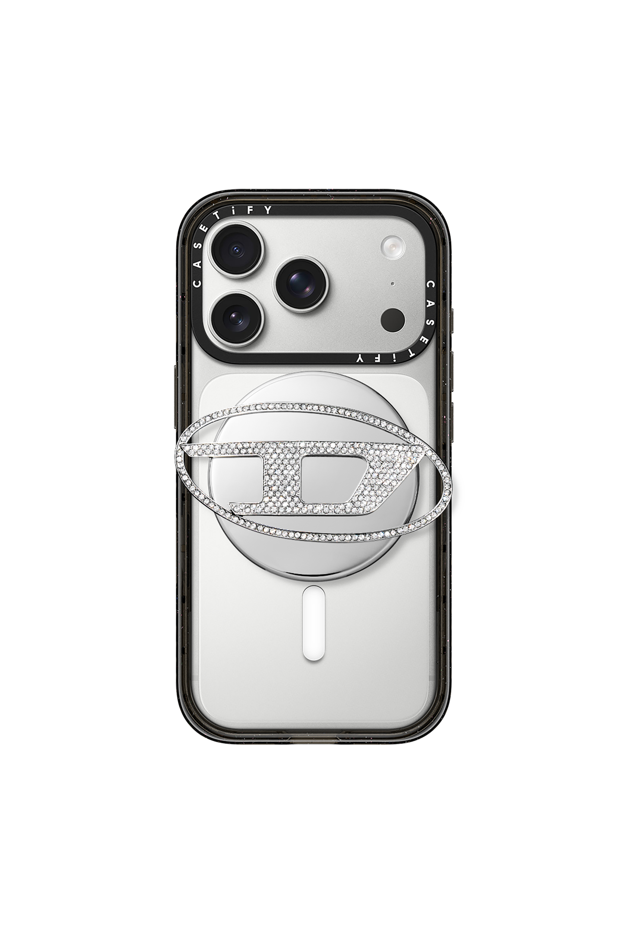 Diesel - 60604 GRIP STAND GRIP STAND, Oval D Grip & Stand Mixte in Gris argent&eacute; - 5