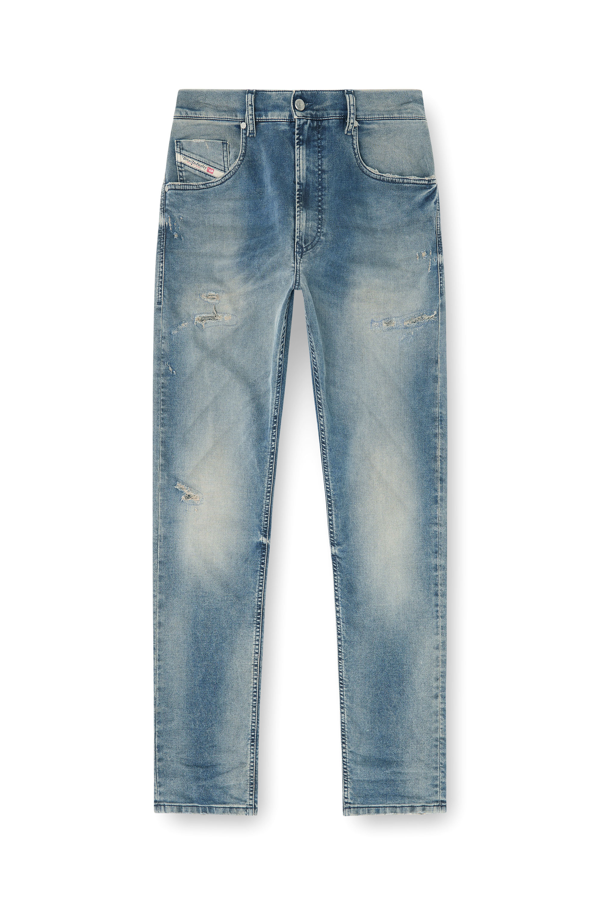 Diesel - Man's Regular 2032 D-Krooley-BW Joggjeans&reg; 068WY, Medium blue - 4