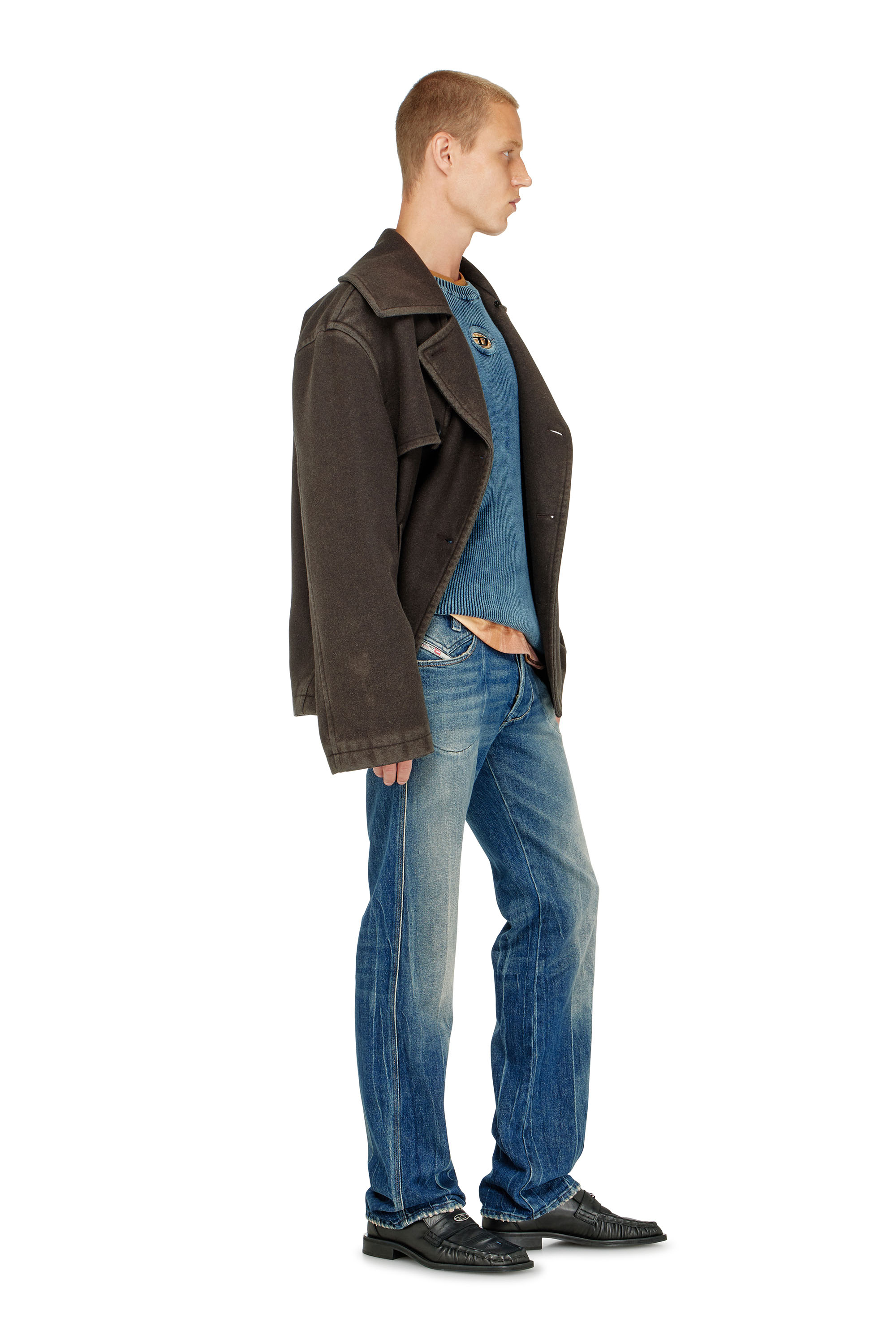 Diesel - Regular Jeans 1985 Larkee 09Q27 Homme, Bleu moyen - Image 3