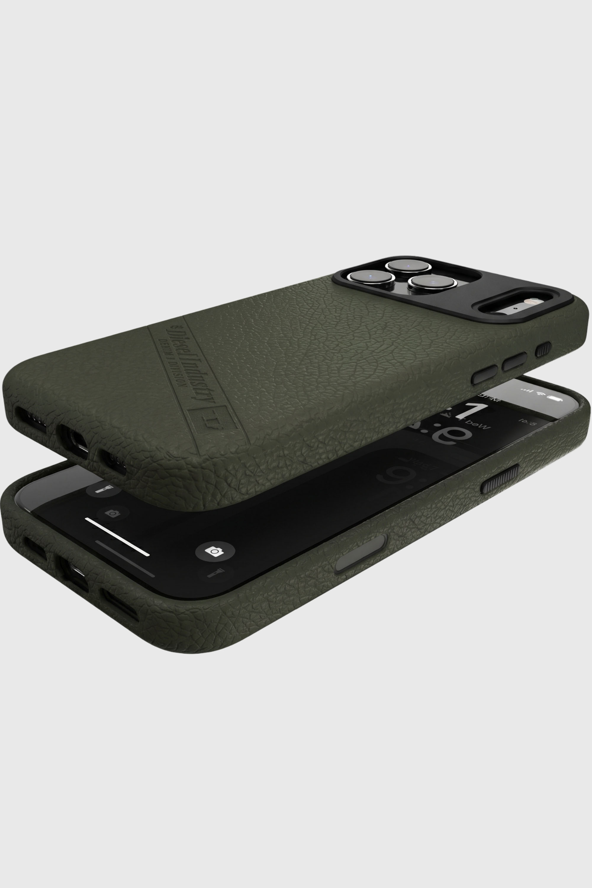 Diesel - 60648 MOULDED CASE, Coque Flag D avec MagSafe pour iPhone 17 Pro Max Mixte in Vert - 5