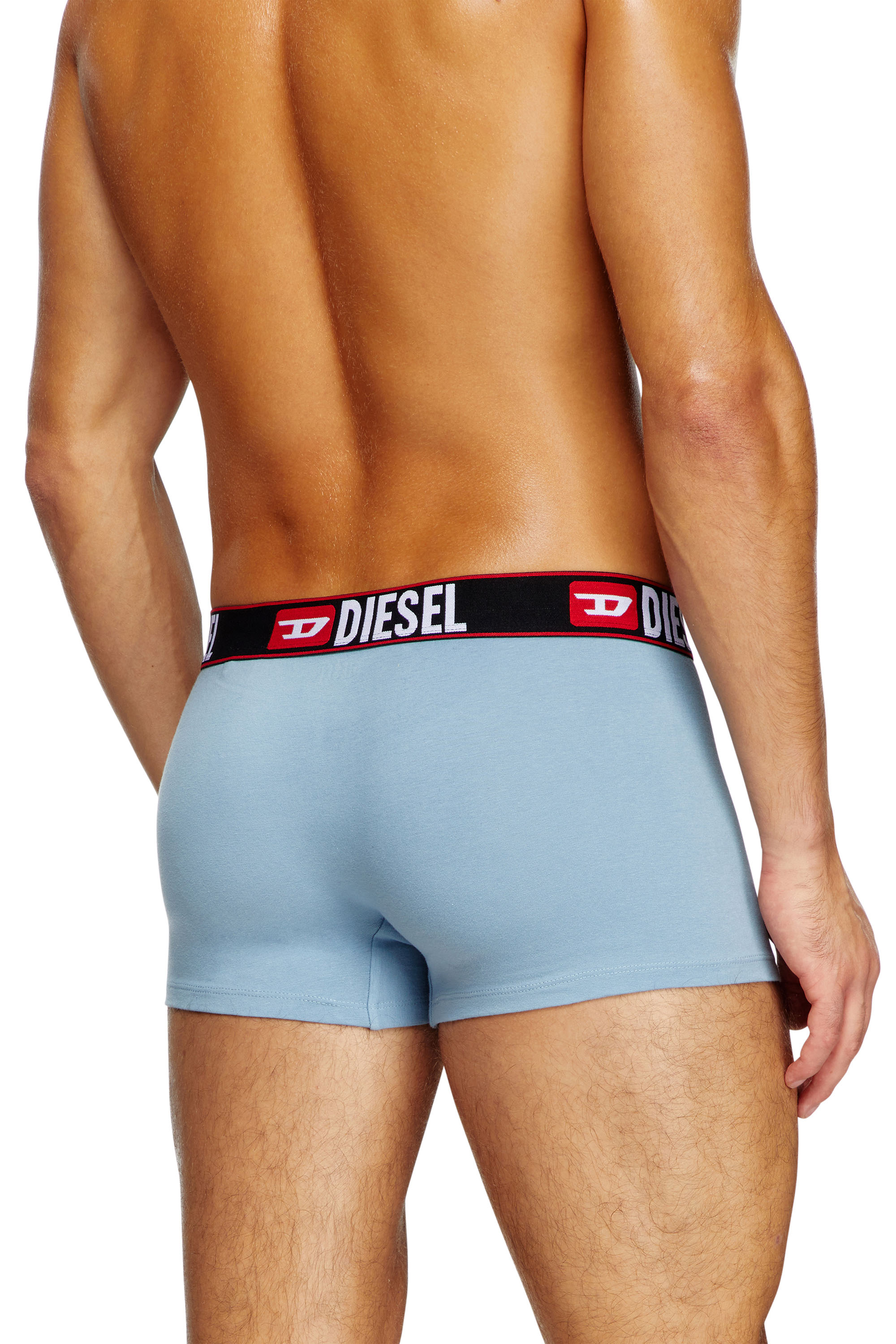 Diesel - UMBX-DAMIENTHREEPACK, Lot de 3 boxers avec motif nuage Homme in Bleu - 3