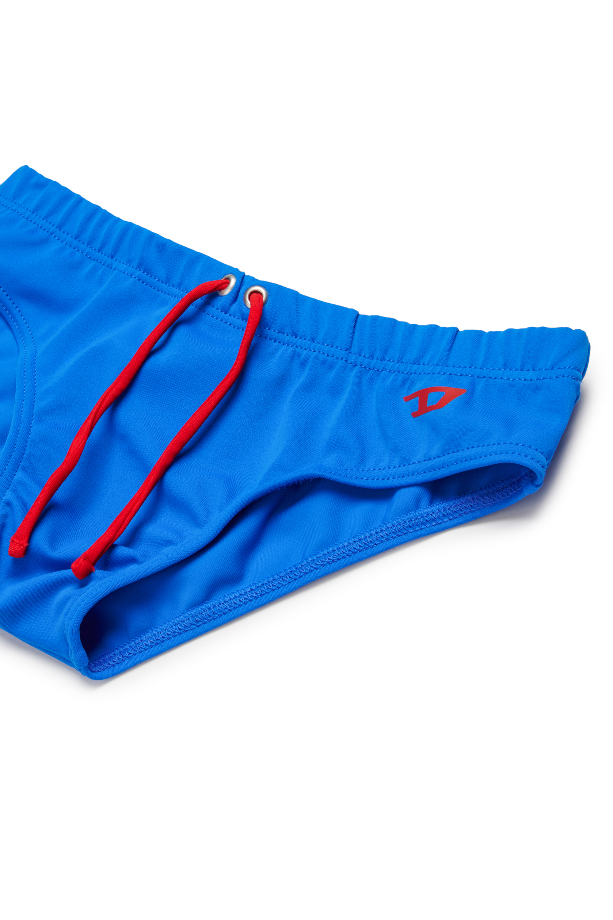 Diesel - MILARDY, Slip de bain avec cordon de serrage ajustable Homme in Bleu - 3