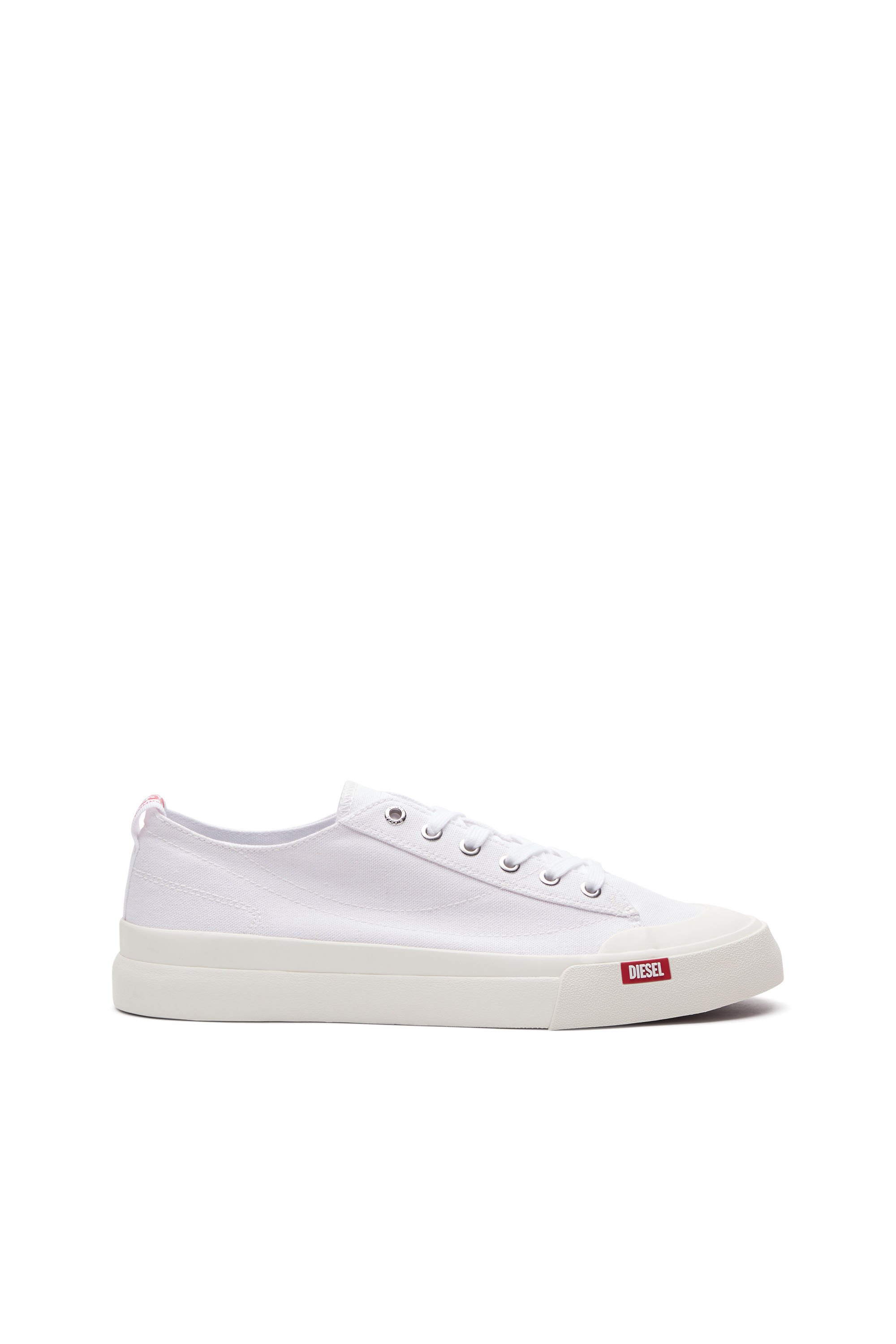 Diesel - S-ATHOS LOW W, S-Athos Low-Sneakers en toile Femme in Blanc - 1