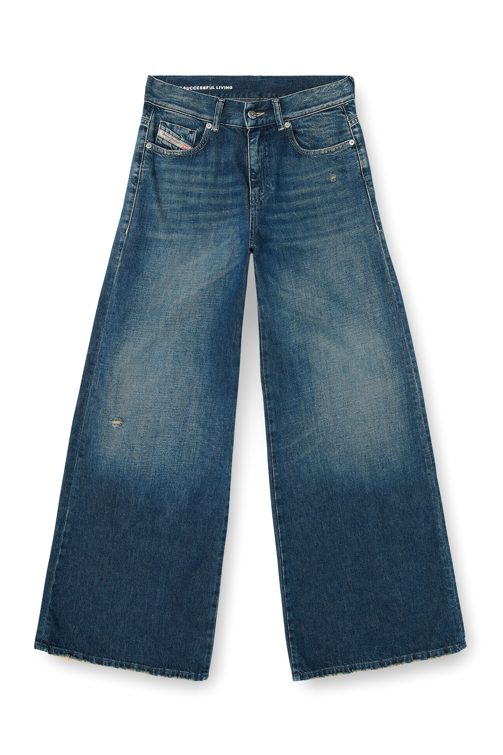 Diesel - Flare Jeans 1978 D-Akemi 09N70 Femme, Bleu Fonc&eacute; - Image 3
