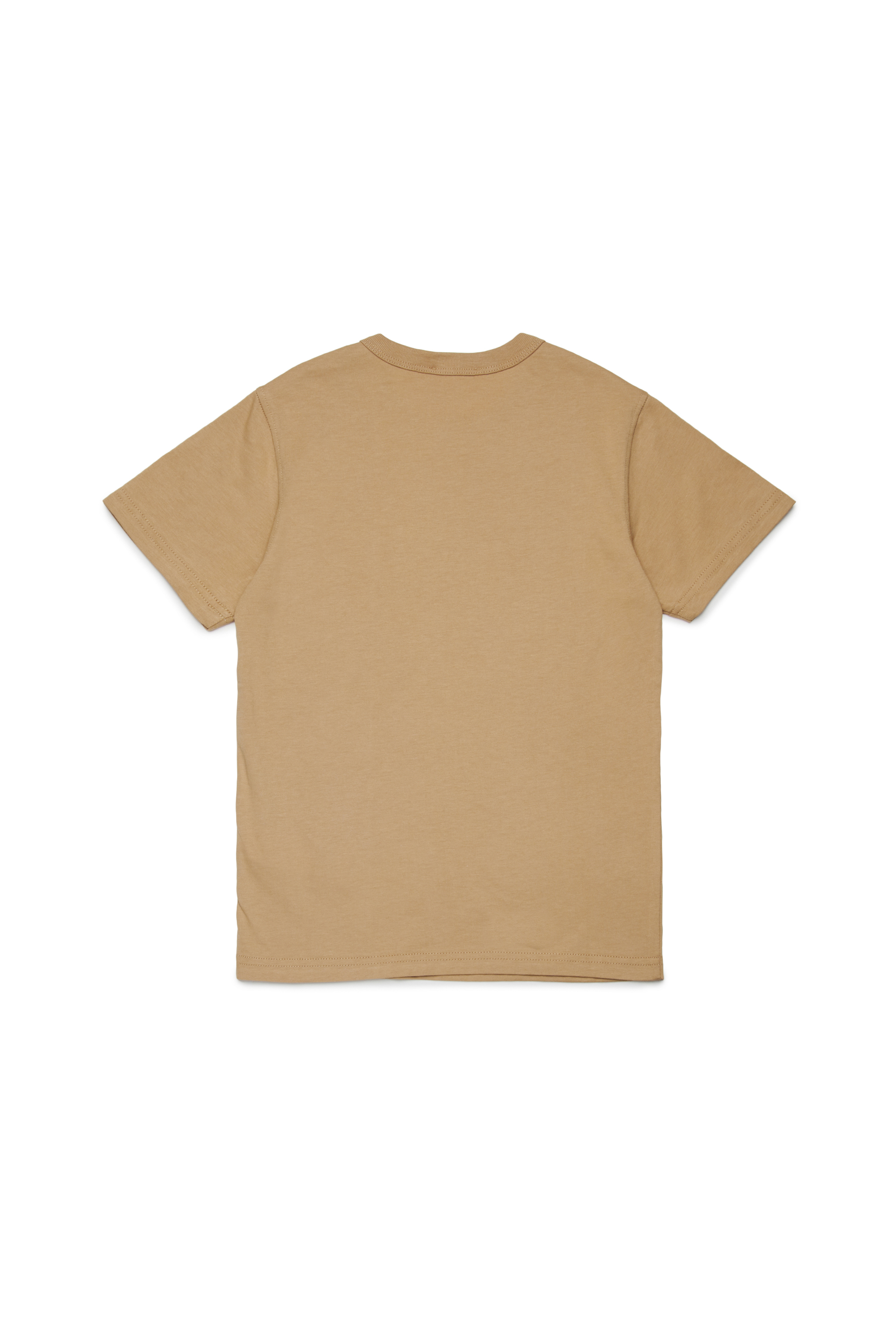 Diesel - TUNDRA, T-shirt en coton avec logo Homme in Marron - 2
