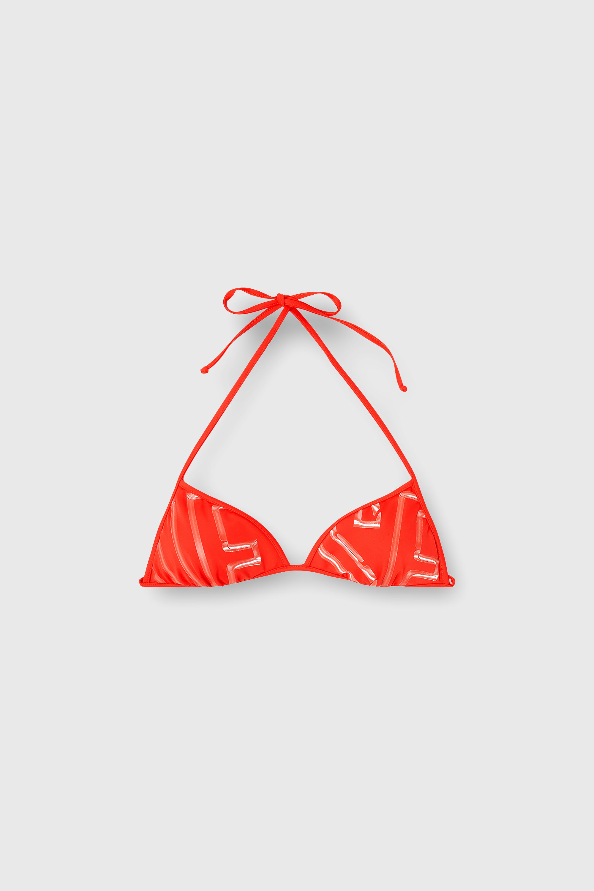 Diesel - KATE-D-CORE, Haut de bikini avec imprim&eacute; graphique Femme in Rouge - 4