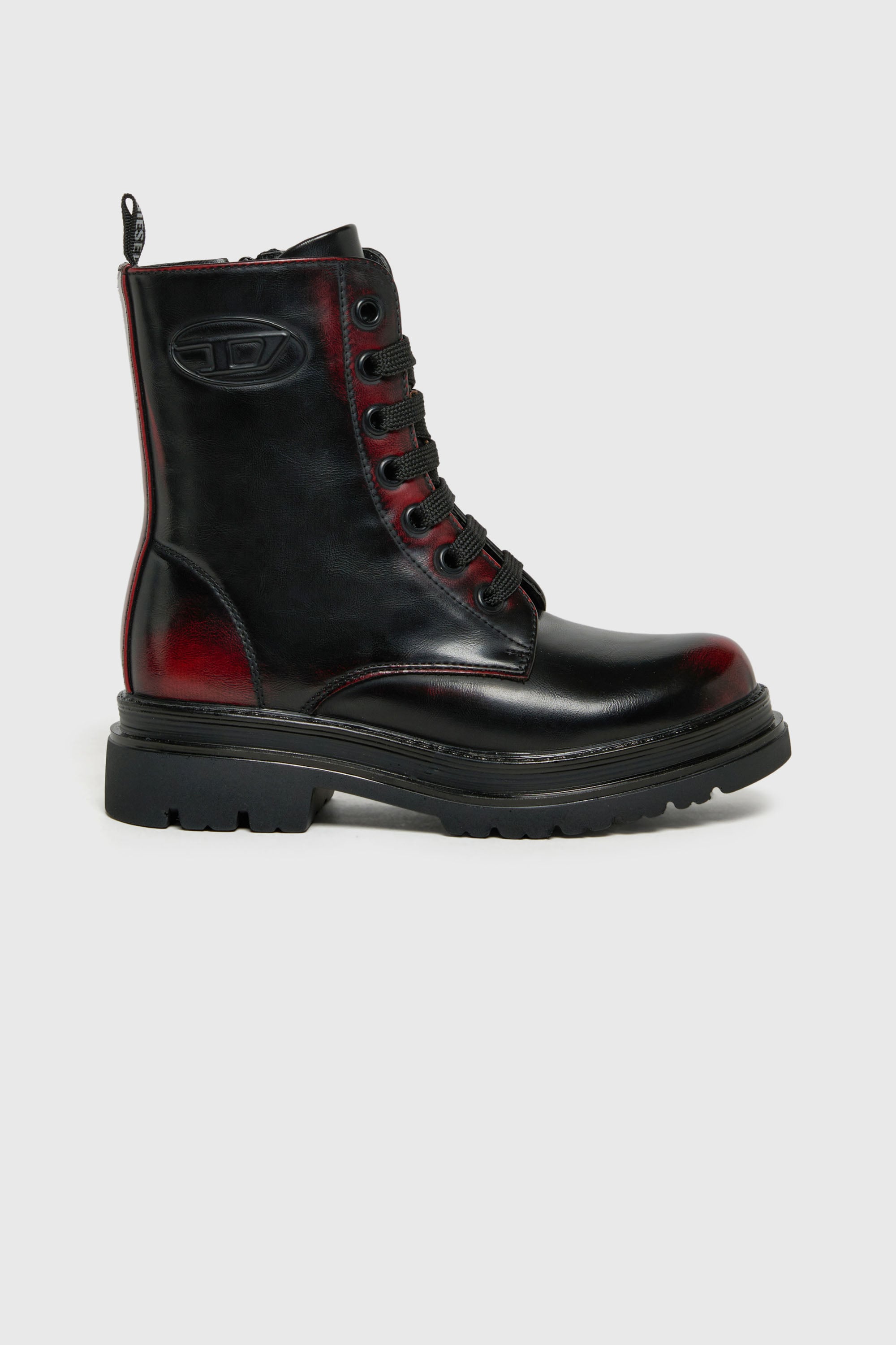 Diesel - D-ANFISTR-ABR, D-Anfistr - Bottes de combat effet bicolore Mixte in Noir - 1