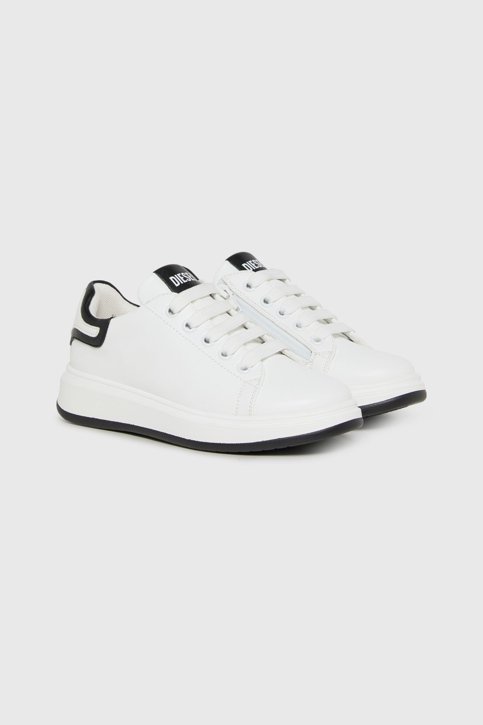 Diesel - S-MEQUIPLA, S-MEQUIPLA-Baskets avec finitions contrast&eacute;es Mixte in Polychrome - 2