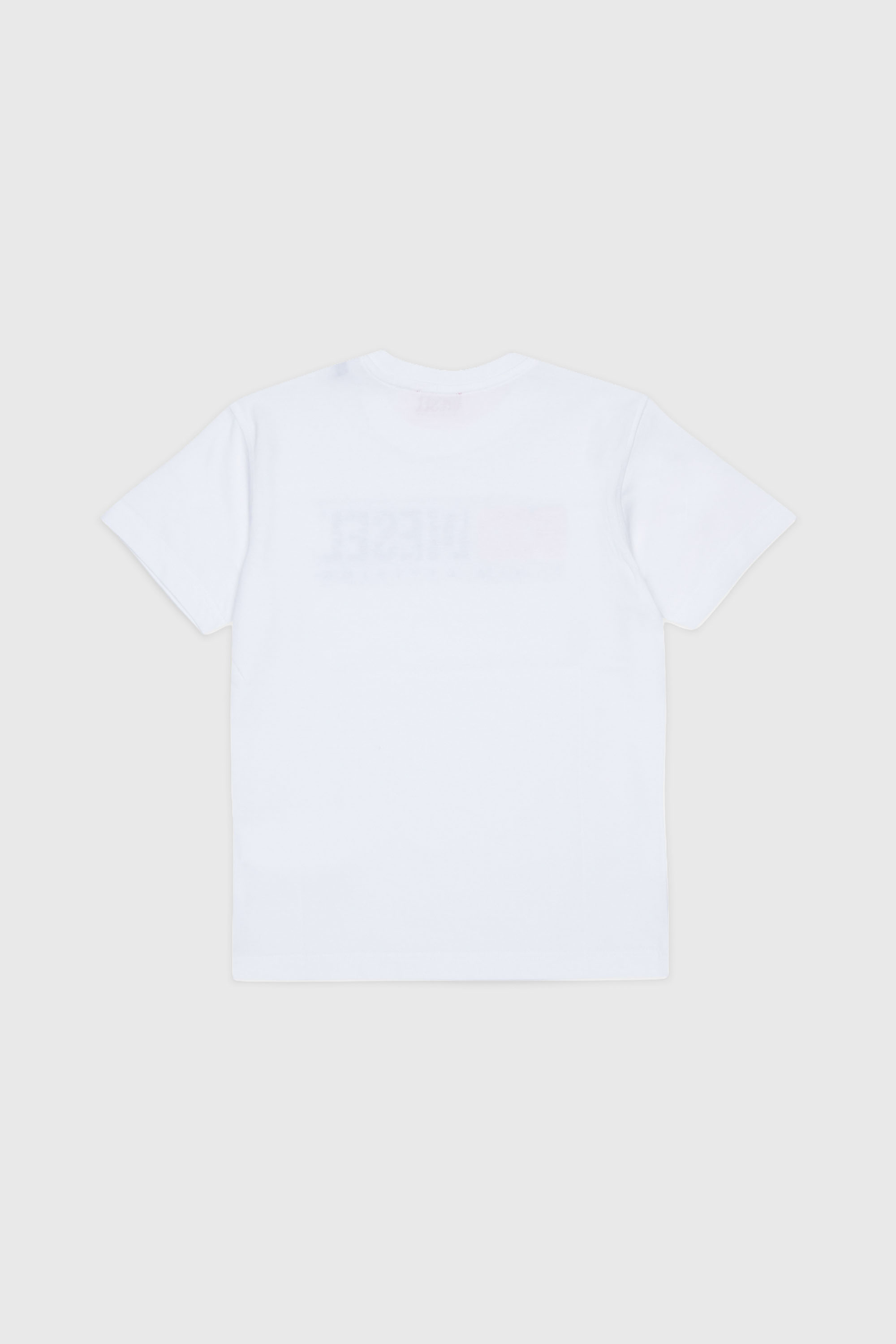 Diesel - TLOMIX, T-shirt avec logo effet distressed Homme in Blanc - 2