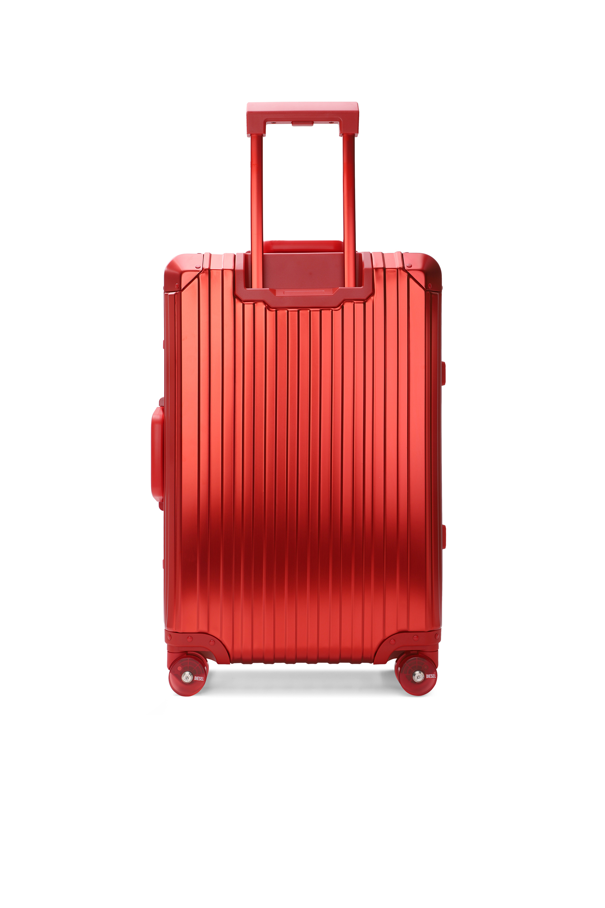 Diesel - DIESEL ALUMINUM TROLLEY- DSL002, Valise en aluminium taille M Mixte in Rouge - 2