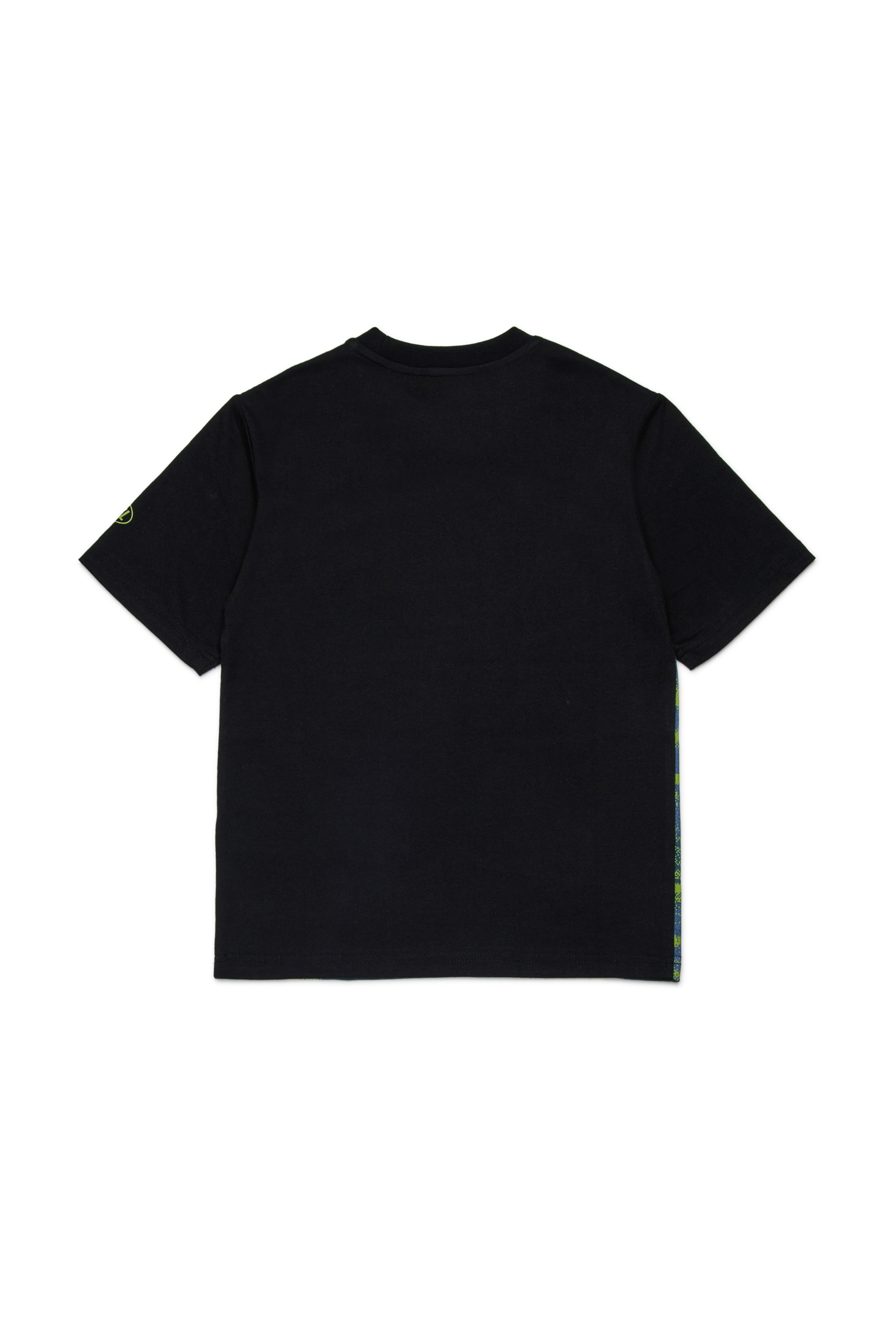 Diesel - TAZIO OVER, Man's Cotton t-shirt with print in Black - 2