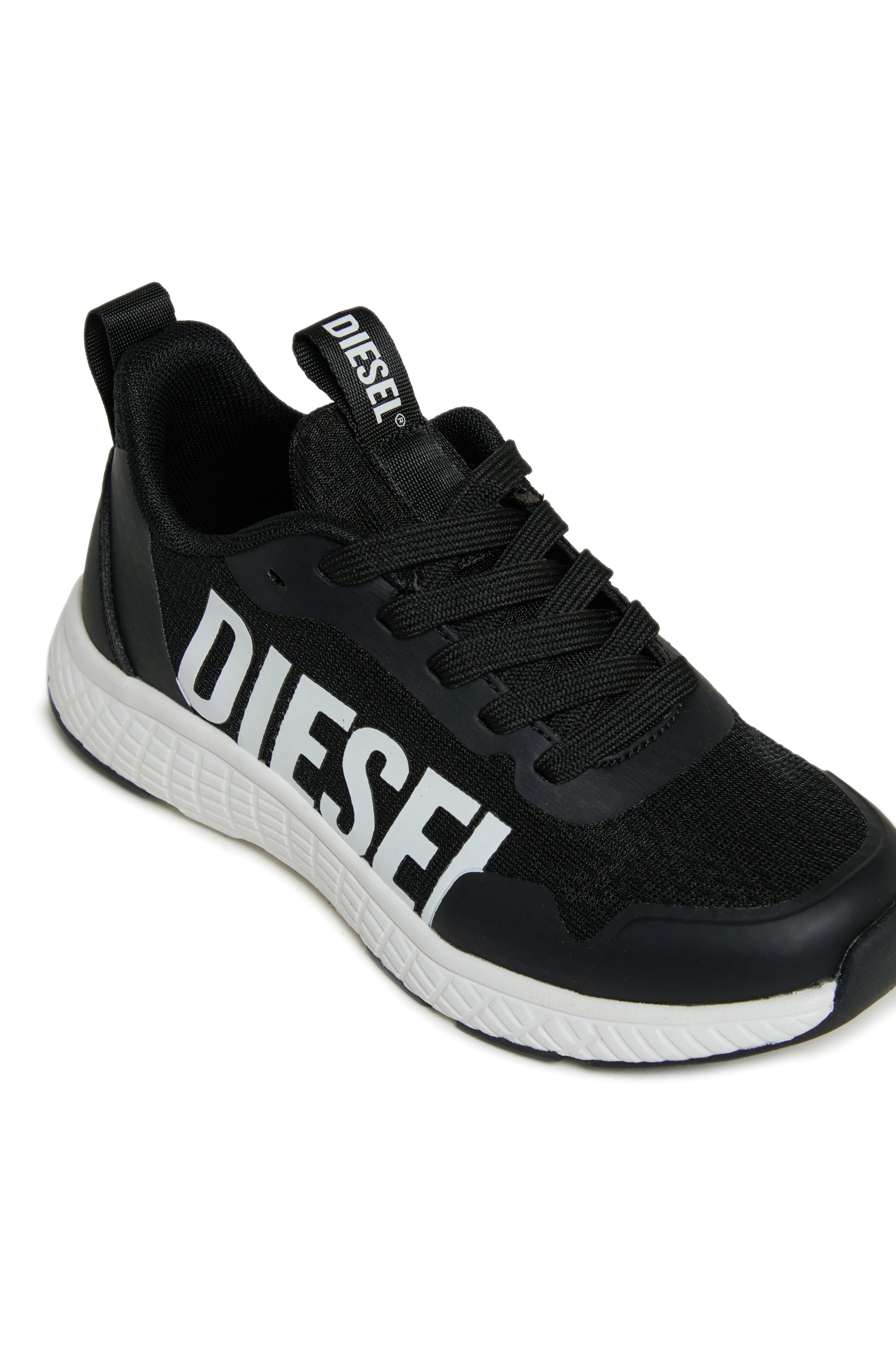 Diesel - S-RUNCOUT, S-Runcout - Sneakers avec maxi logo Diesel Mixte in Noir - 4