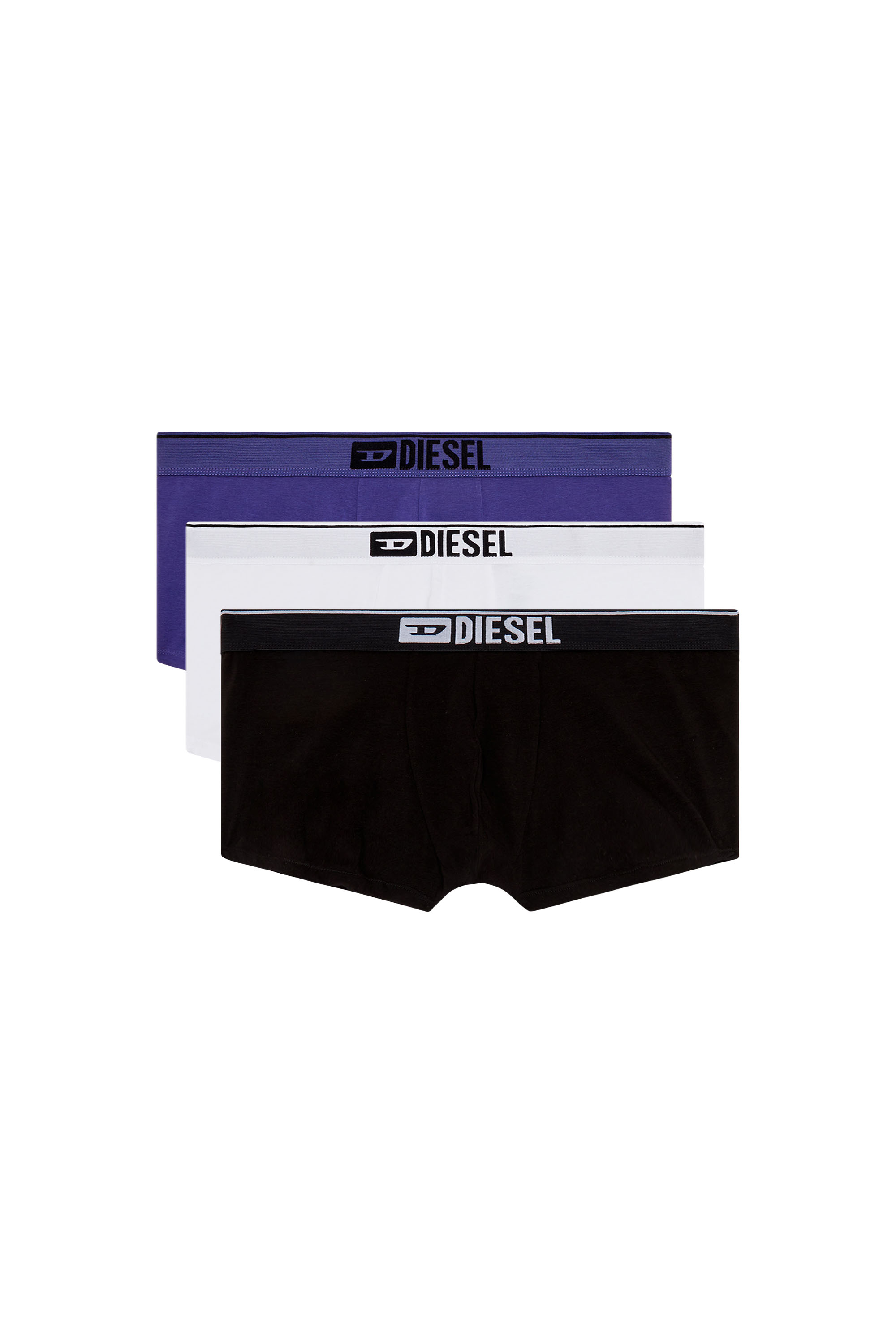 Diesel - UMBX-DAMIENTHREEPACK, Lot de 3 boxers en coton stretch Homme in Polychrome - 1