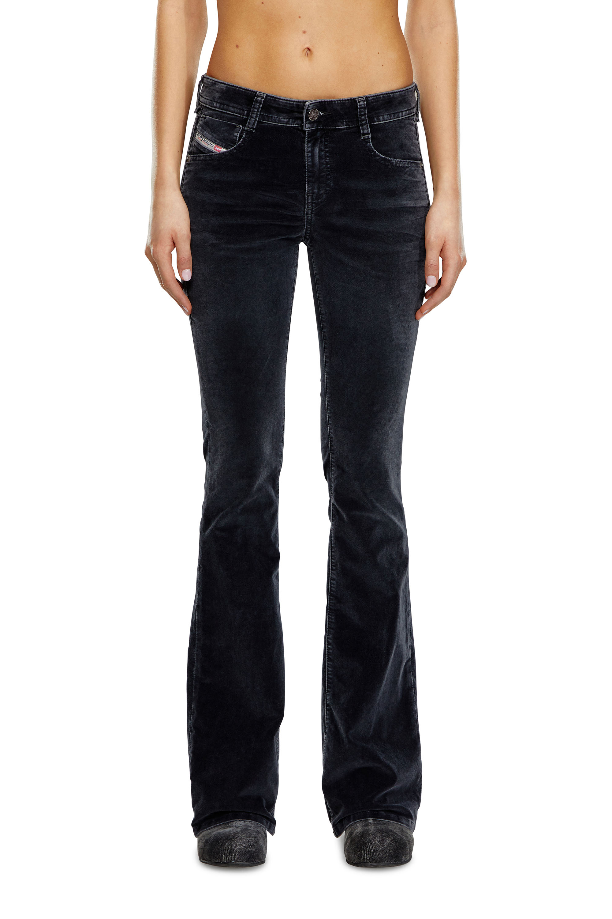 Diesel - Bootcut Jeans 1969 D-Ebbey 003HL Femme, Noir - Image 3