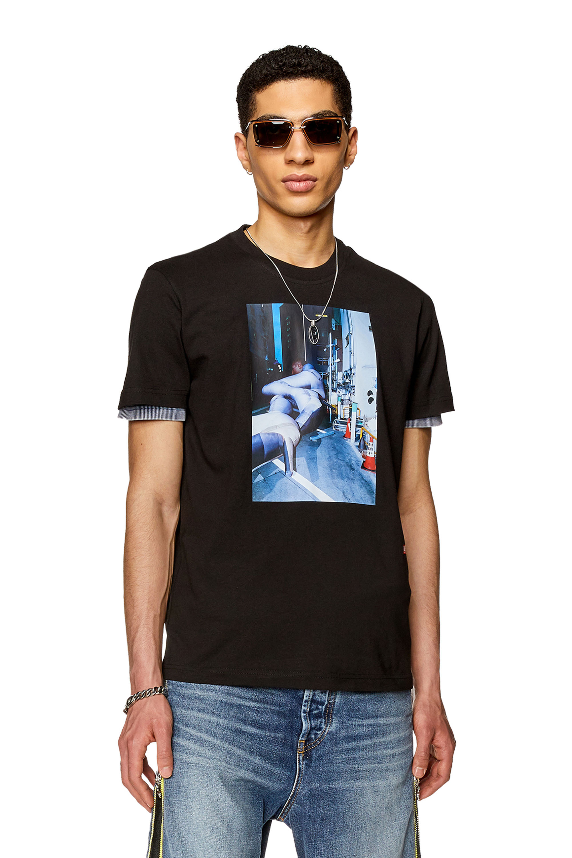 Diesel - T-DIEGOR-L5, Black - Image 1