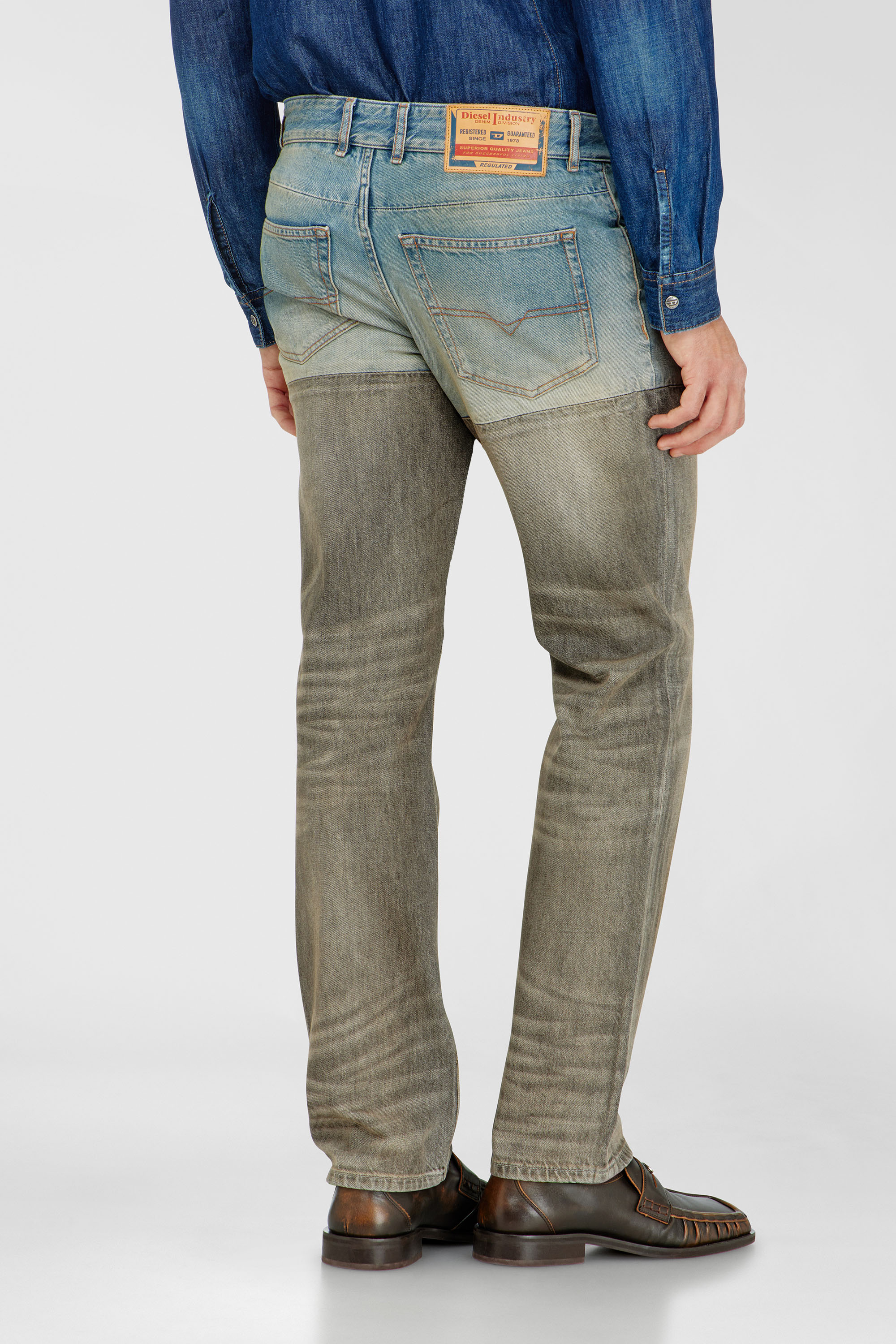 Diesel - Slim Jeans 1993 D-Vyl 0ADDX Homme, Gris/Bleu - Image 4