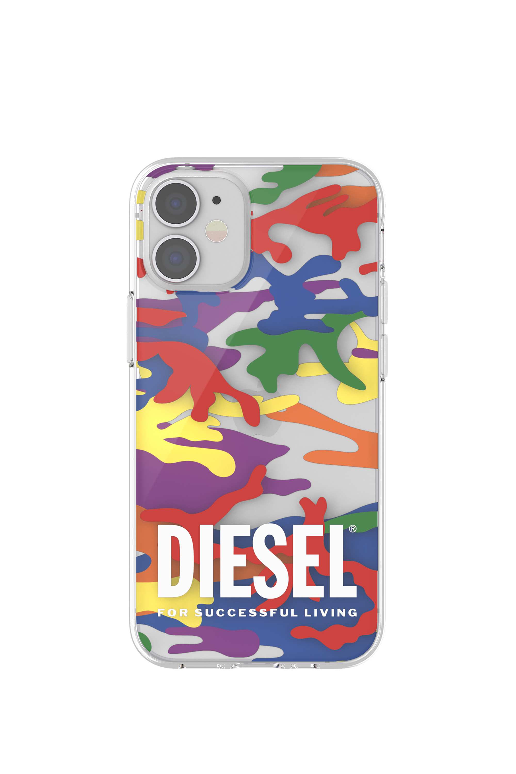 Diesel - 44331  STANDARD CASES, Coque en TPU ultra-léger Pride for iPhone 12 mini Mixte in Polychrome - 2