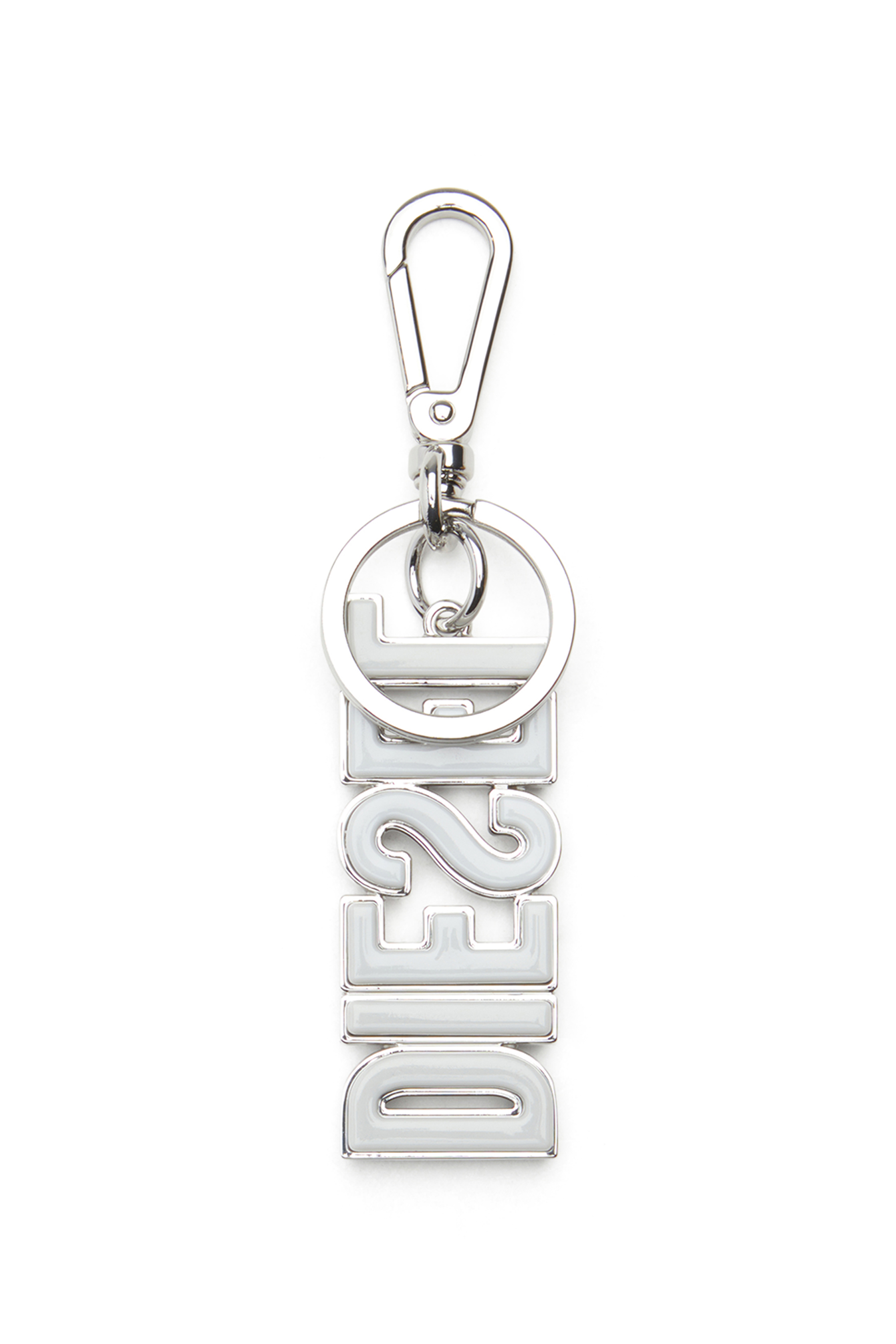 Diesel - DSL 3D KEY RING, Porte-clés DIESEL en métal et résine Homme in Noir - 2
