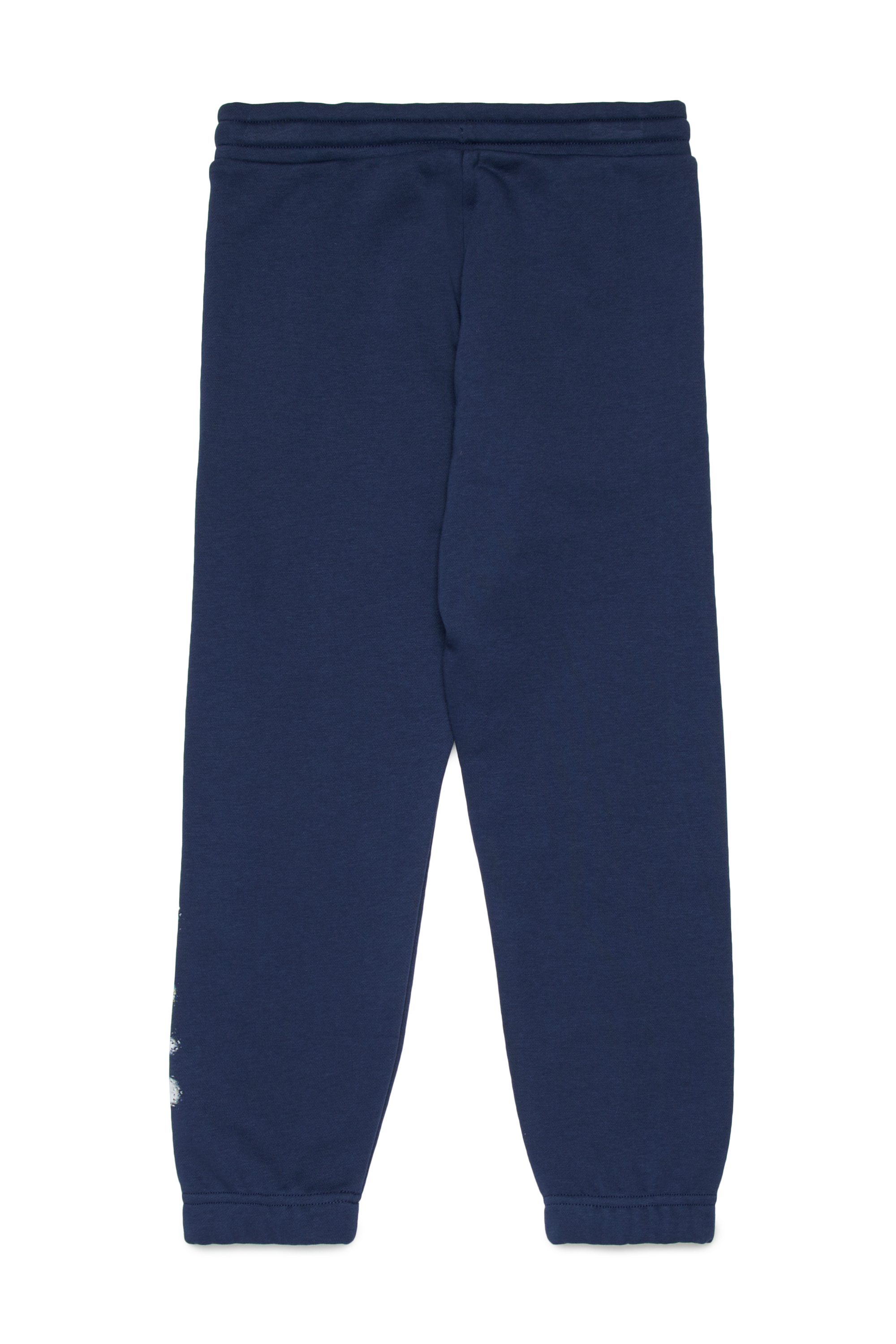 Diesel - PANTLI, Pantalon de jogging en coton avec cordon de serrage Homme in Bleu - 2