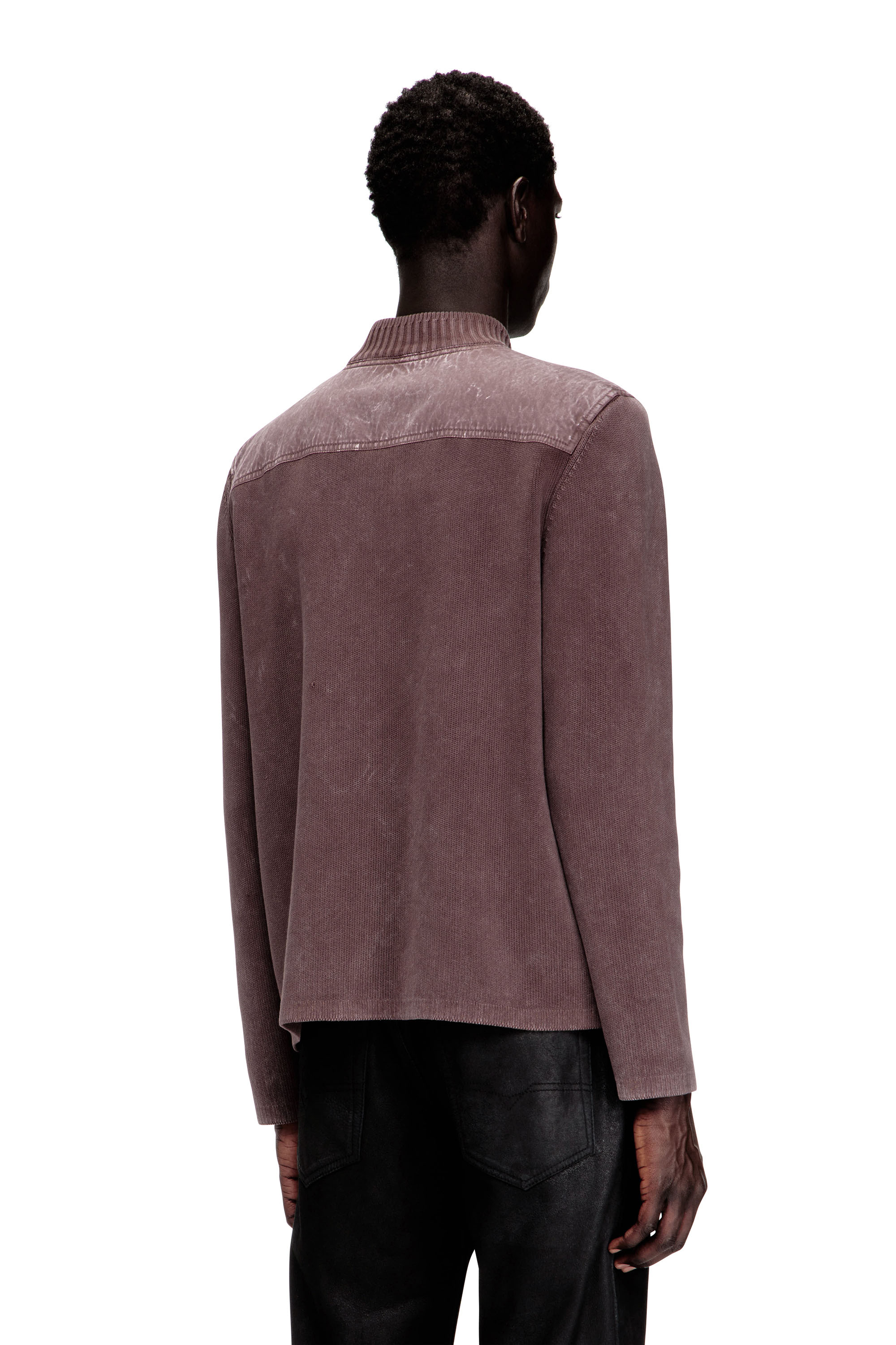 Diesel - K-GEROME, Cardigan zipp&eacute; avec poches cargo Homme in ToBeDefined - 4