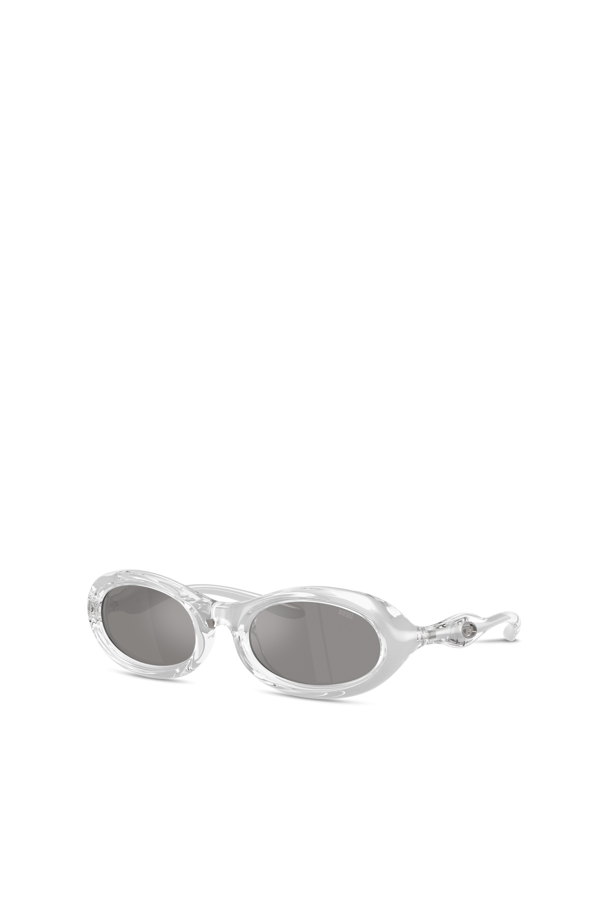 Diesel - 0DL3011U, Lunettes de soleil ovales Mixte in Gris - 4