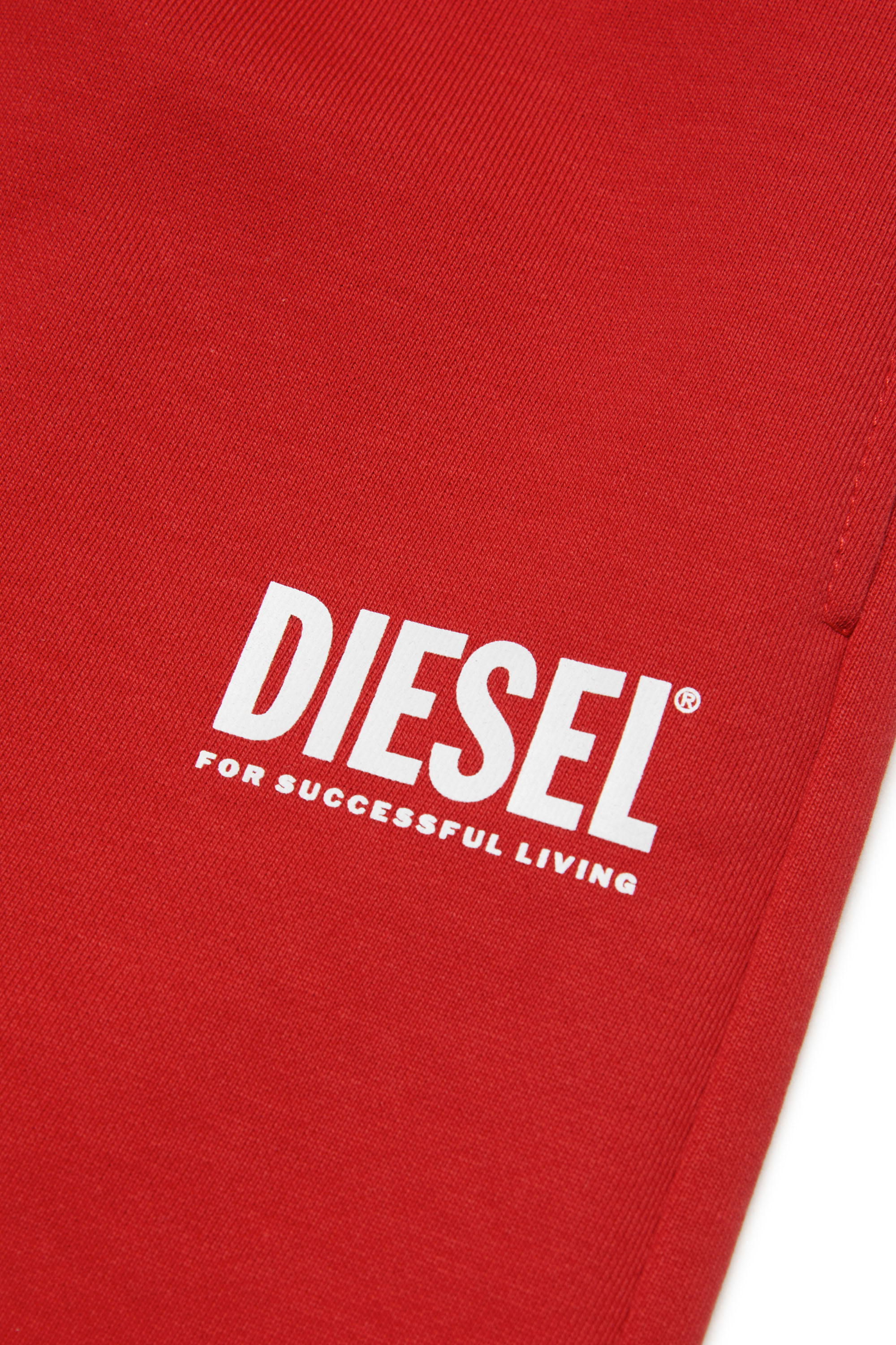 Diesel - LPENSIU DI, Mixte Pantalon de survêtement avec logo imprimé in Rouge - Image 3