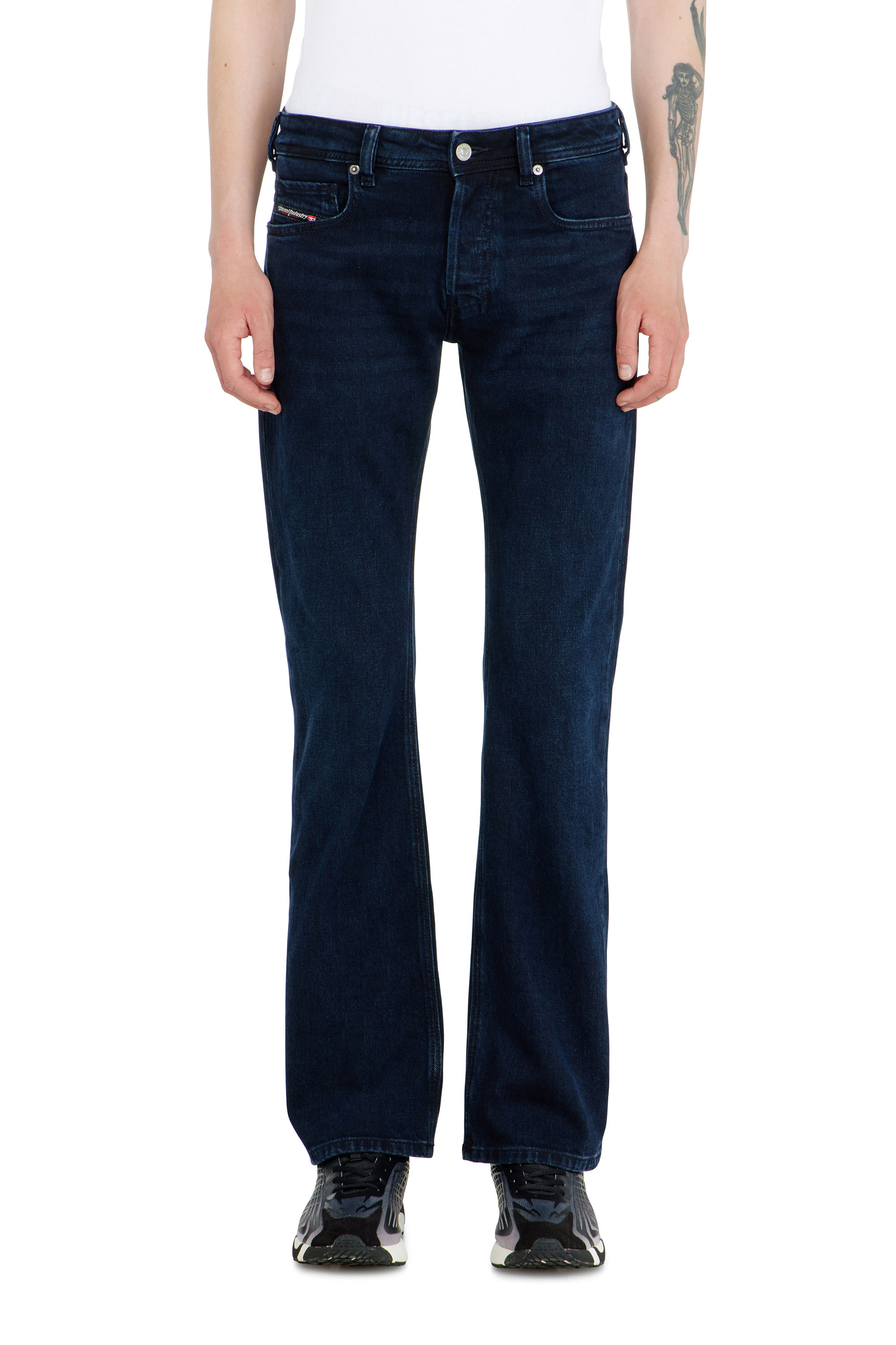 Diesel - Bootcut Jeans 2007 Zatiny 0KBBJ Homme, Bleu Fonc&eacute; - Image 4