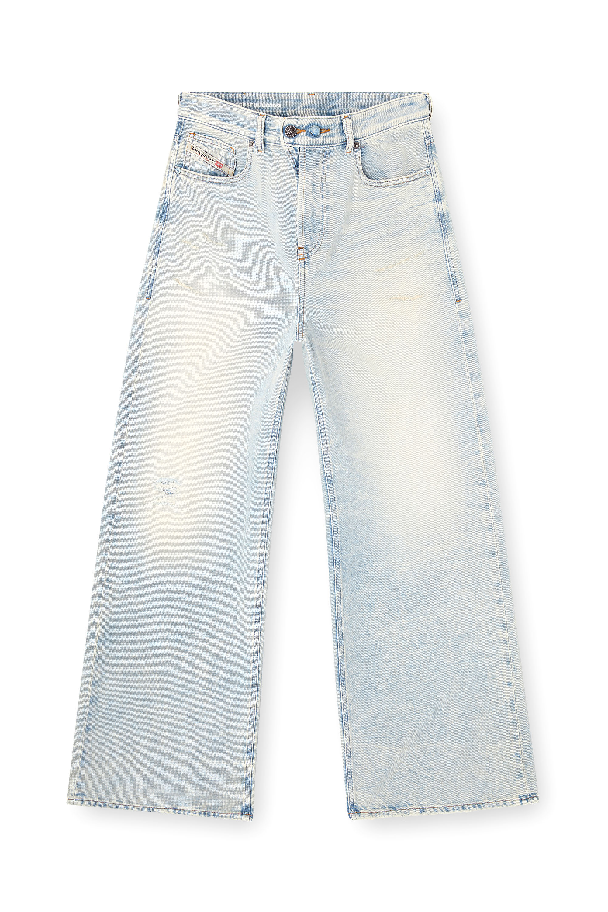 Diesel - Relaxed Jeans 1996 D-Sire 09N22 Femme, Bleu Clair - Image 3