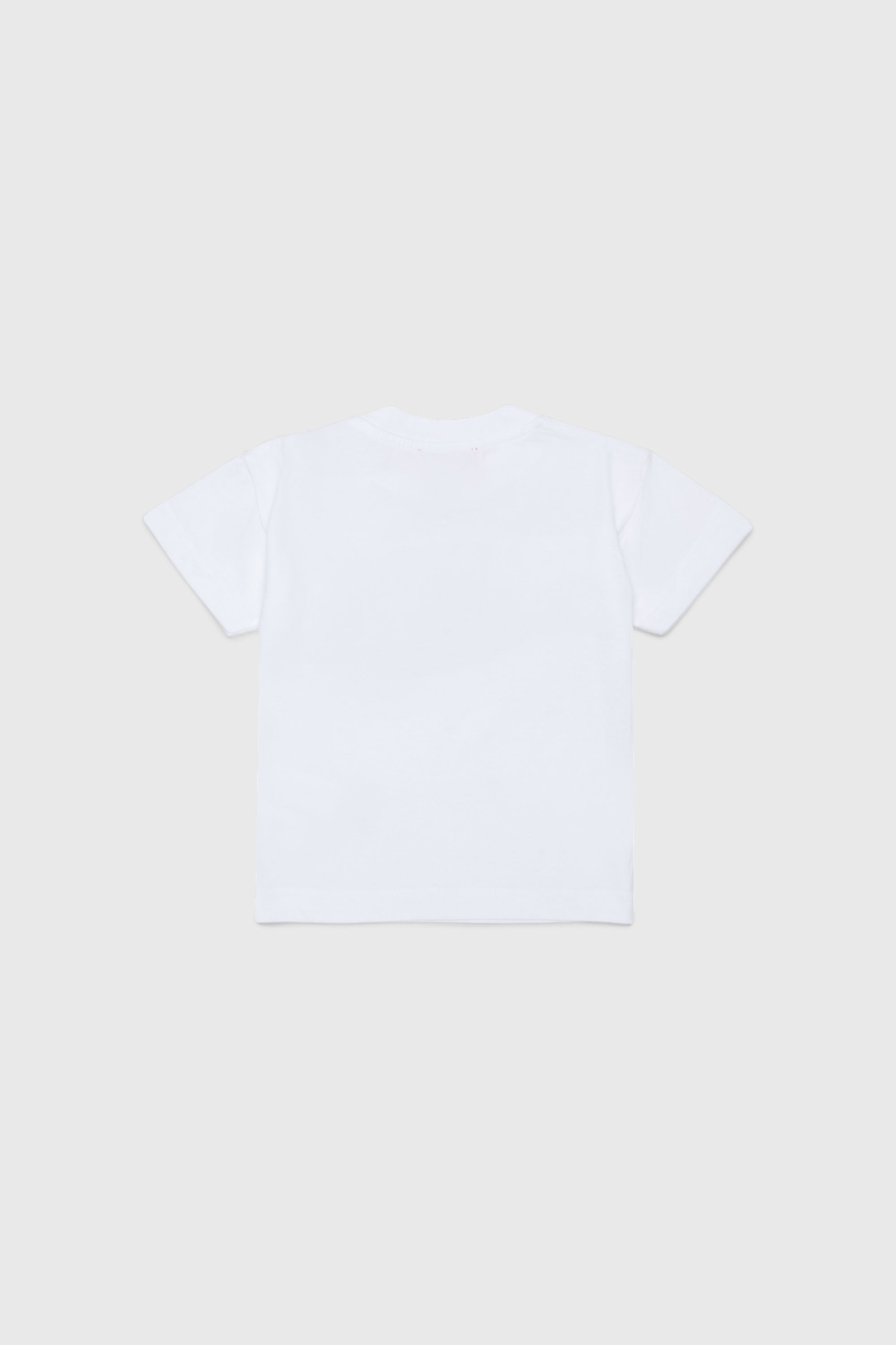 Diesel - TDSELB, T-shirt en coton avec imprim&eacute; logo Mixte in Blanc - 2