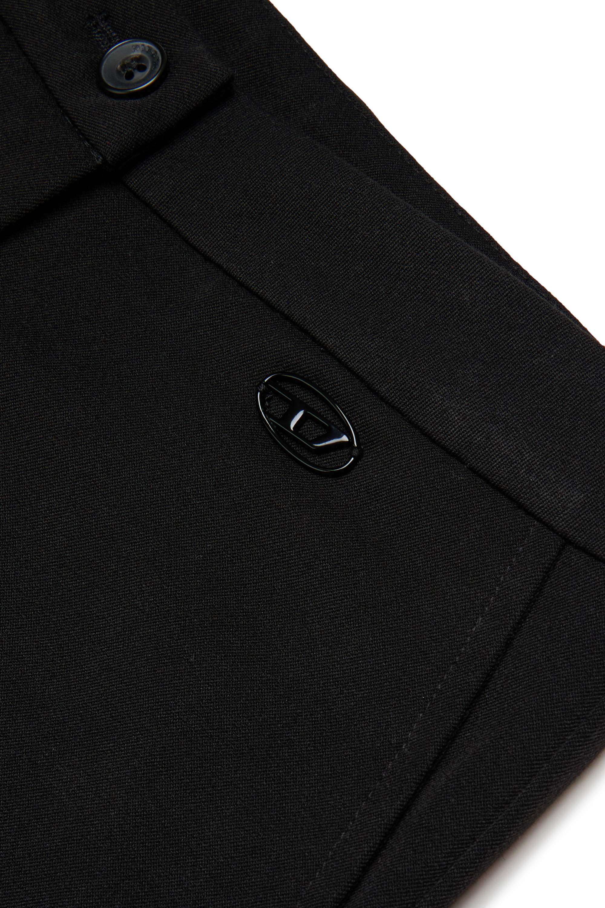 Diesel - PEARL, Pantalons à coupe évasée Femme in Noir - 4