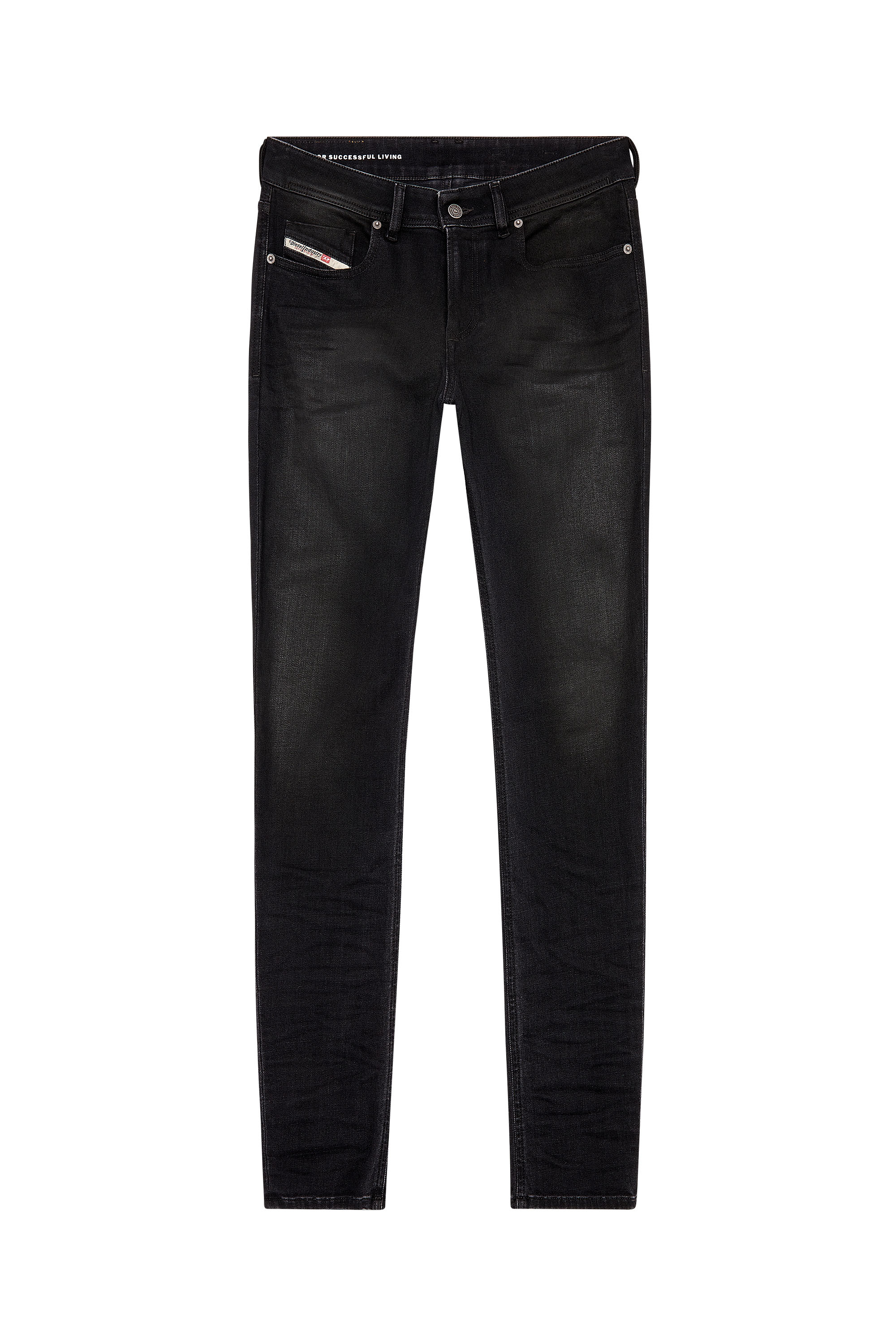 Diesel - Homme Skinny Jeans 1979 Sleenker 09H94, Noir/Gris foncé - Image 3
