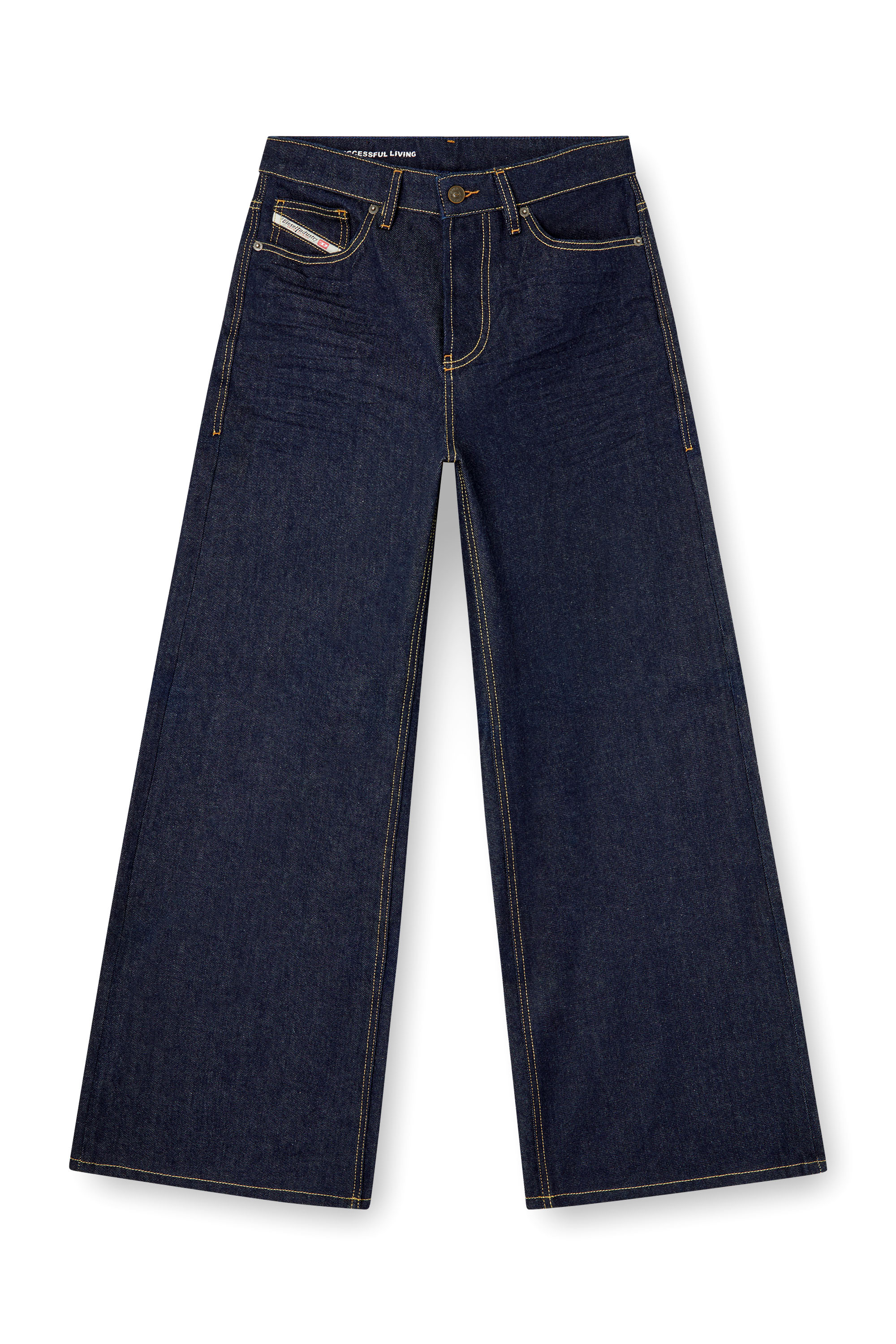 Diesel - Relaxed Jeans 1996 D-Sire 0GRDV Femme, Bleu Fonc&eacute; - Image 2