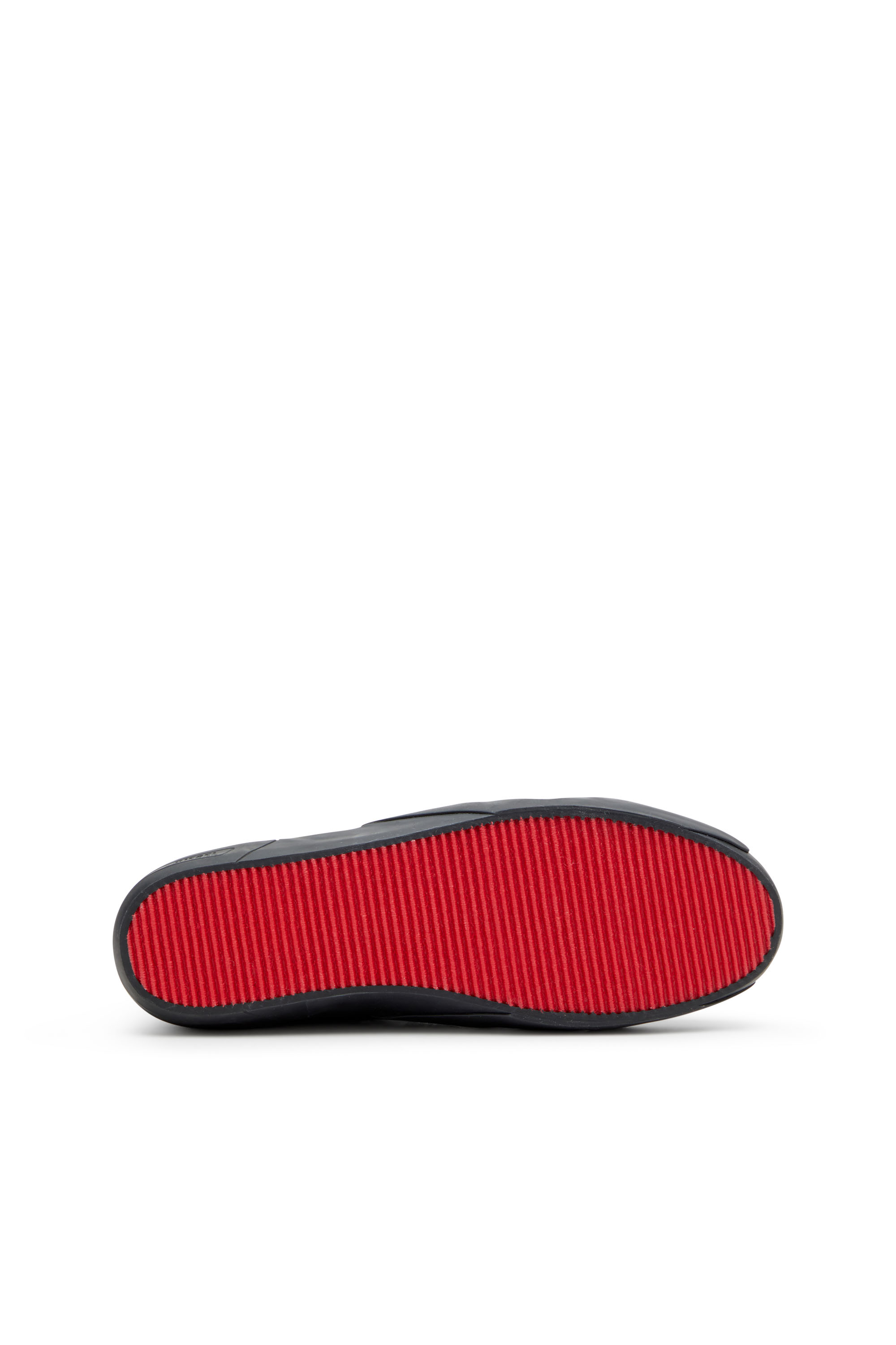 Diesel - S-SLANTE-D LOW, S-Slante-D-Baskets en daim et cuir avec logo D Homme in Noir - 4