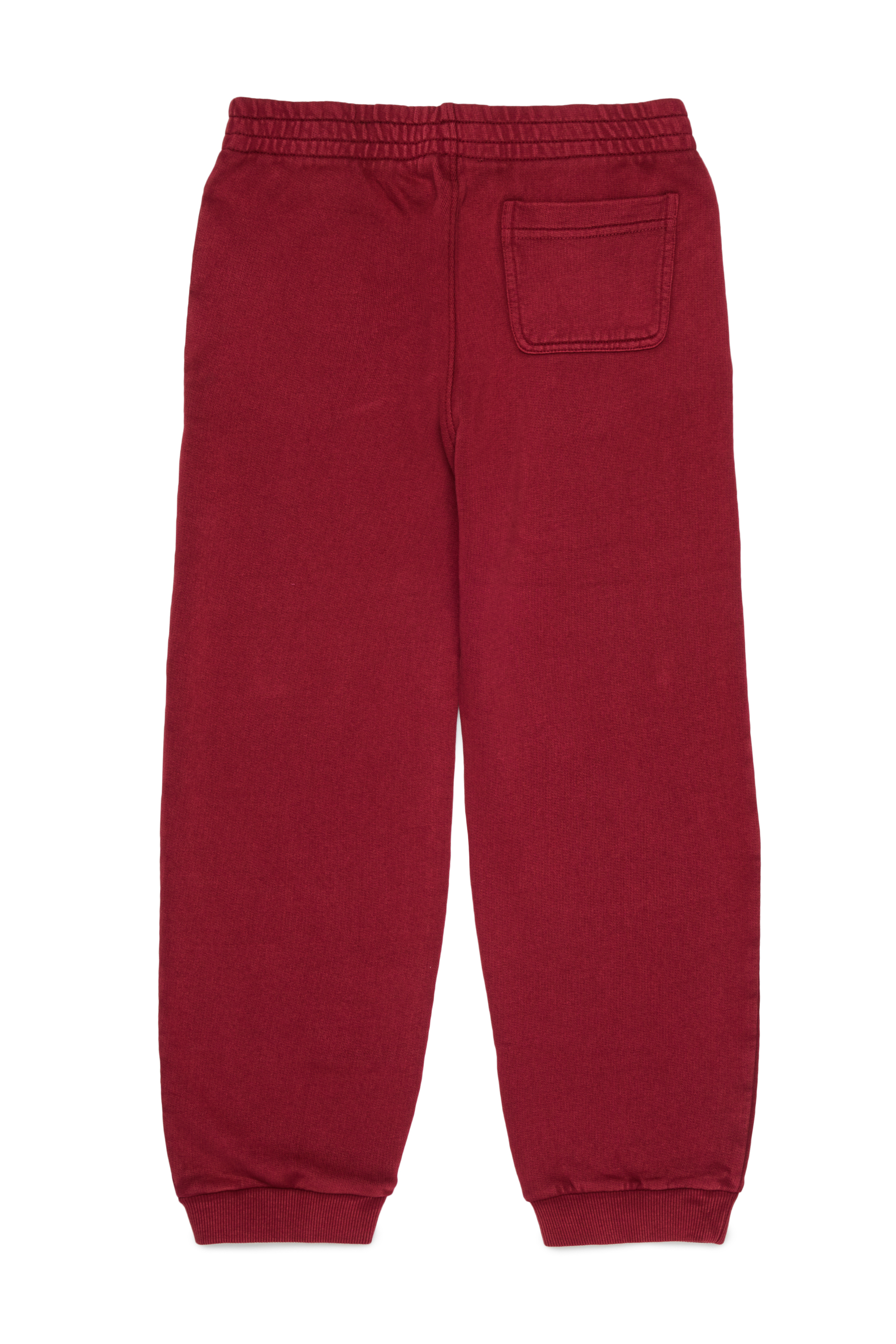 Diesel - PTISEL, Pantalon de surv&ecirc;tement en coton avec logo imprim&eacute; Homme in Rouge - 2