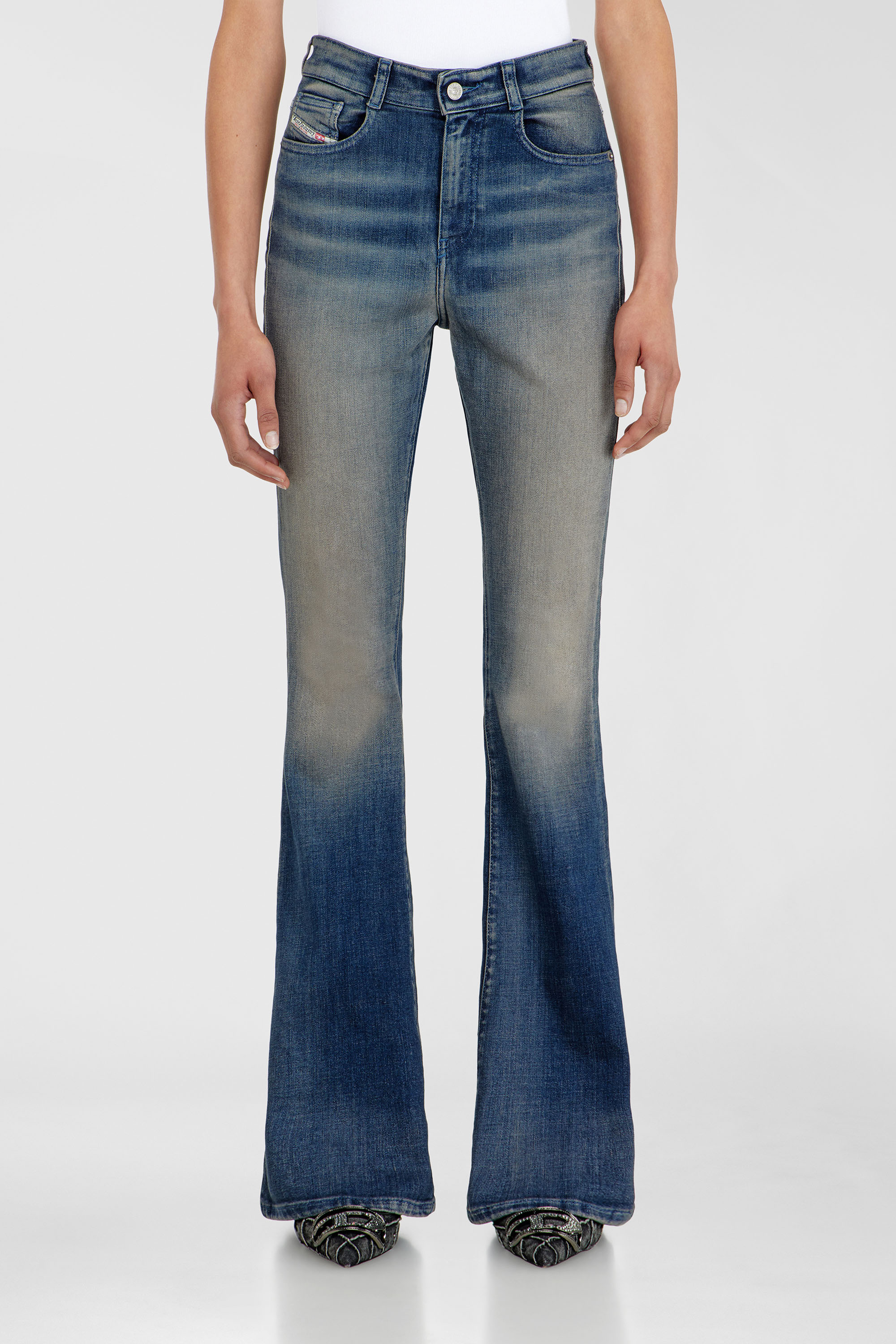 Diesel - Bootcut Jeans 1973 D-Partt 09P67 Femme, Bleu Fonc&eacute; - Image 1